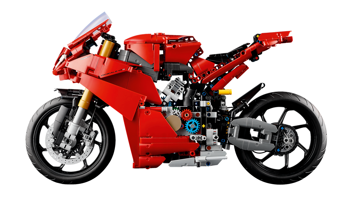 LEGO Technic Ducati Panigale V4 S Motorcycle 42202 Model Building