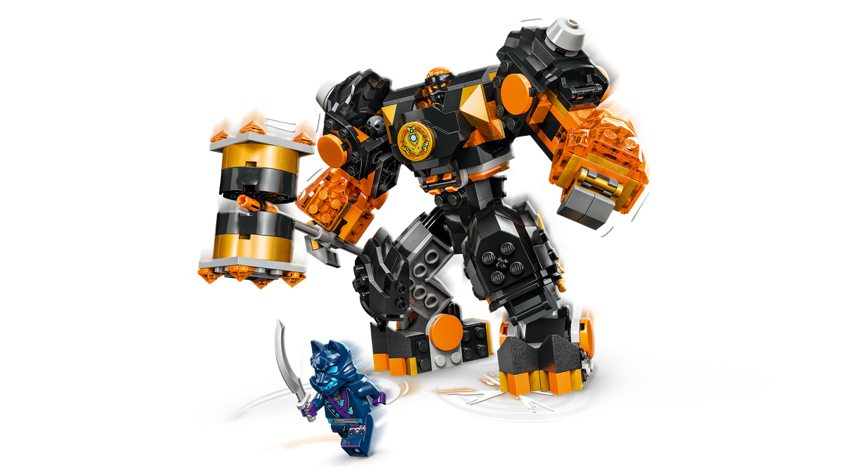 MaiaM LEGO Ninjago Cole S Elemental Earth Mech 71806 Art Set – lego