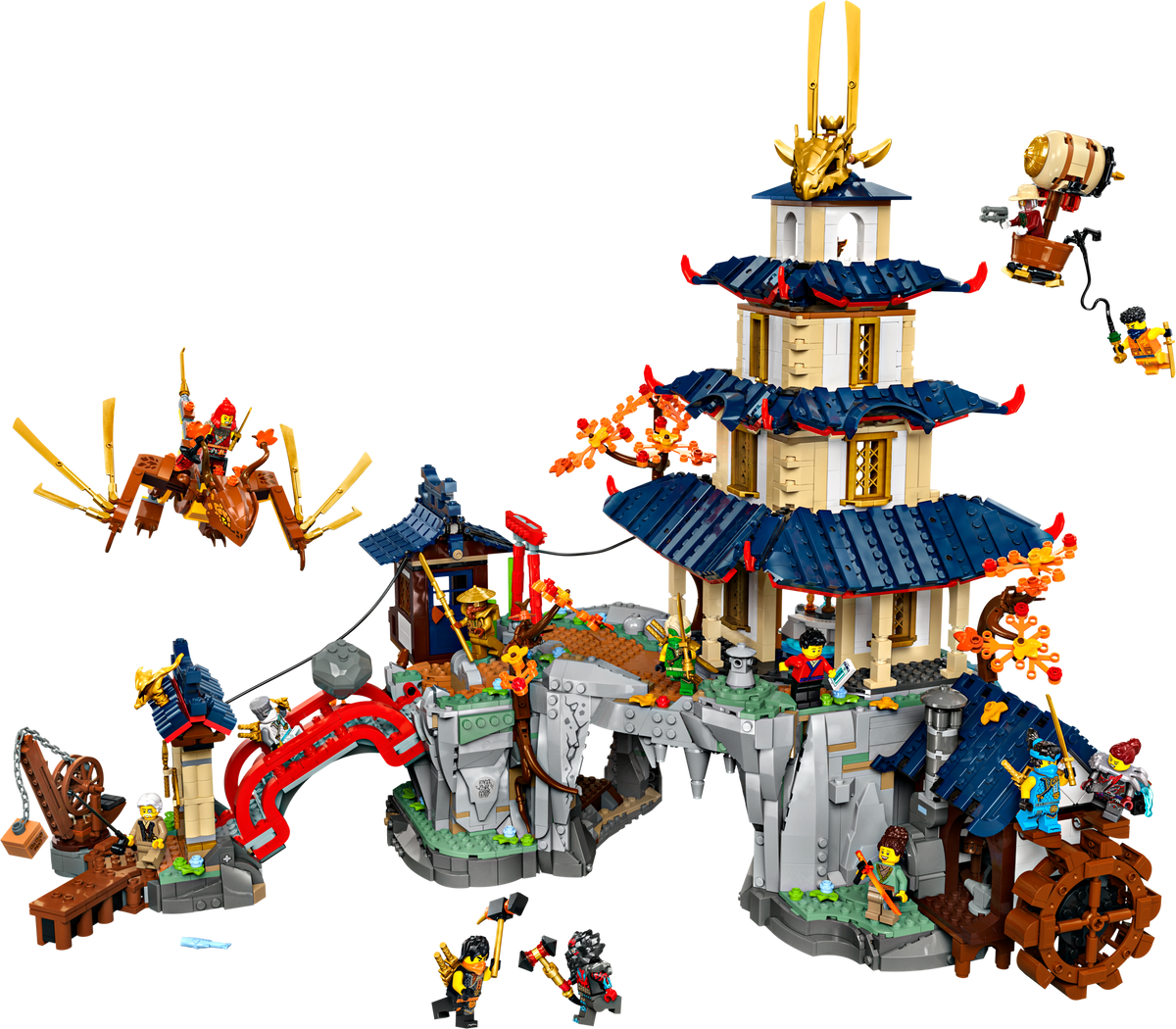 LEGO NINJAGO Tournament Temple City Adventure 71814 – lego