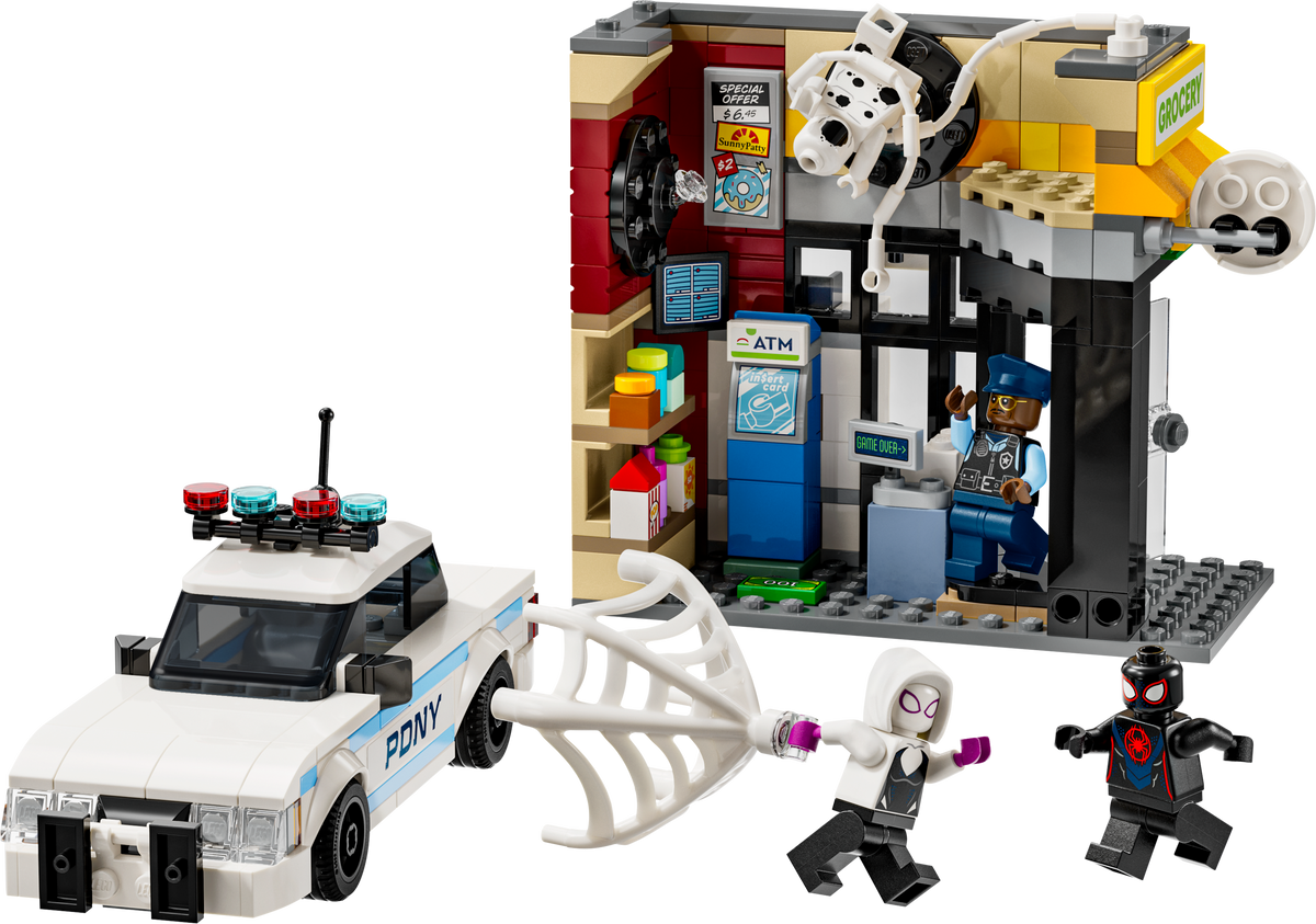 house on the hill pants（checker）　90 LEGO Marvel Spider Verse Miles Morales Vs The Spot 76311 Building