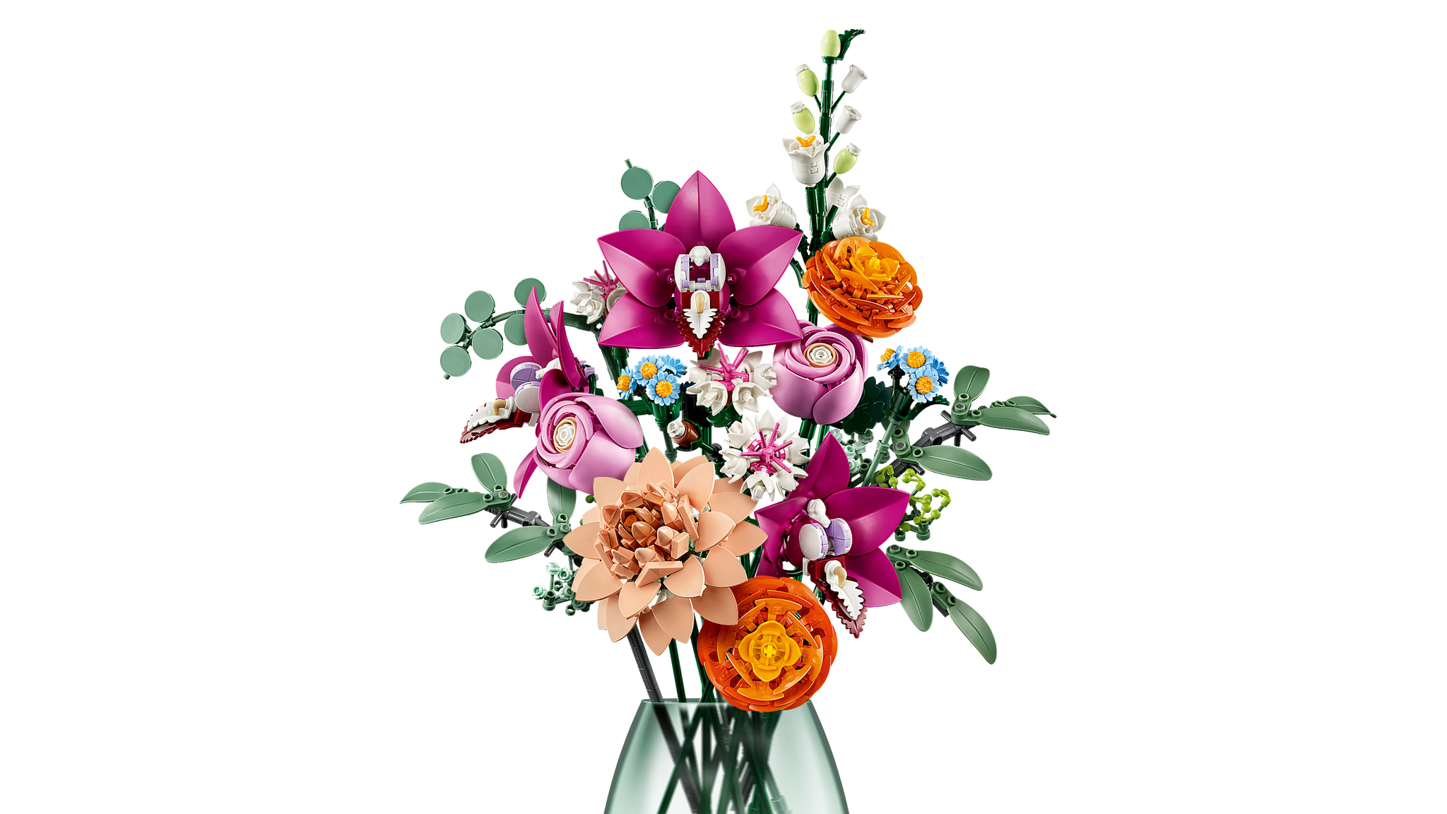 LEGO Botanicals Pretty Pink Flower Bouquet Floral Decor 10342