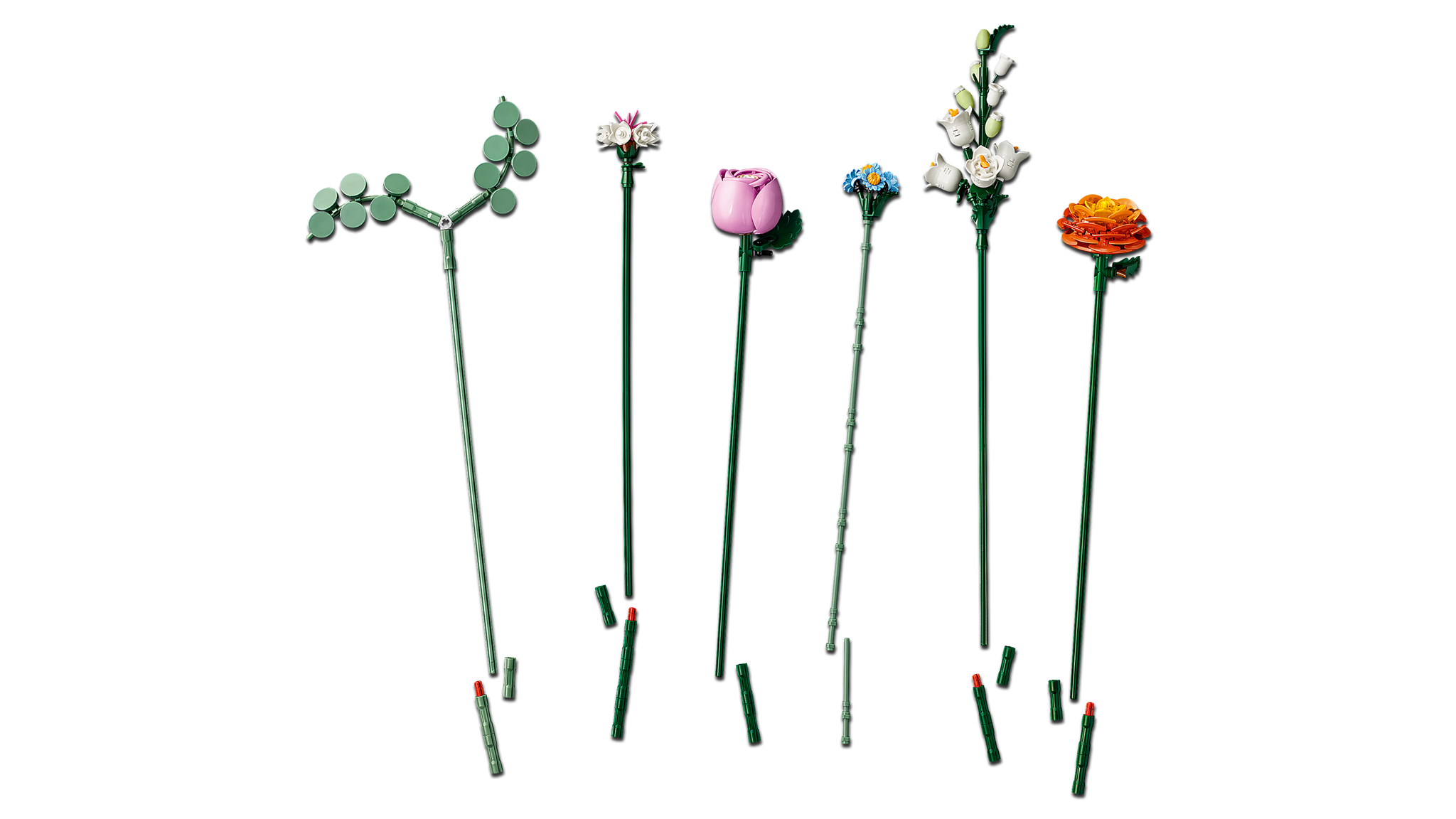 LEGO Botanicals Pretty Pink Flower Bouquet Floral Decor 10342