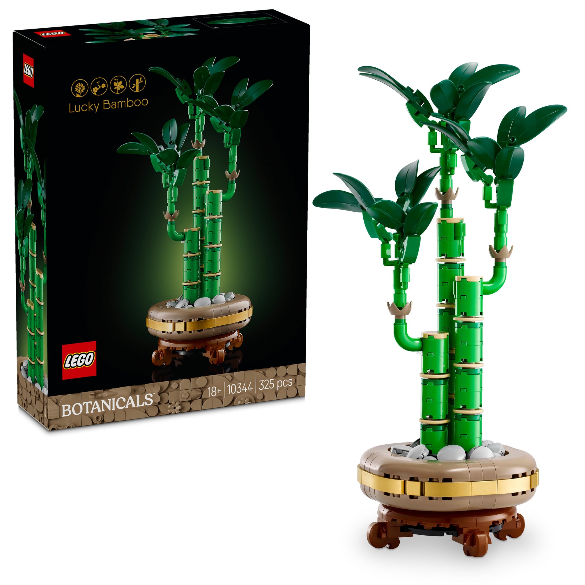 LEGO Botanicals Lucky Bamboo Plant Decor 10344 Botanical Set