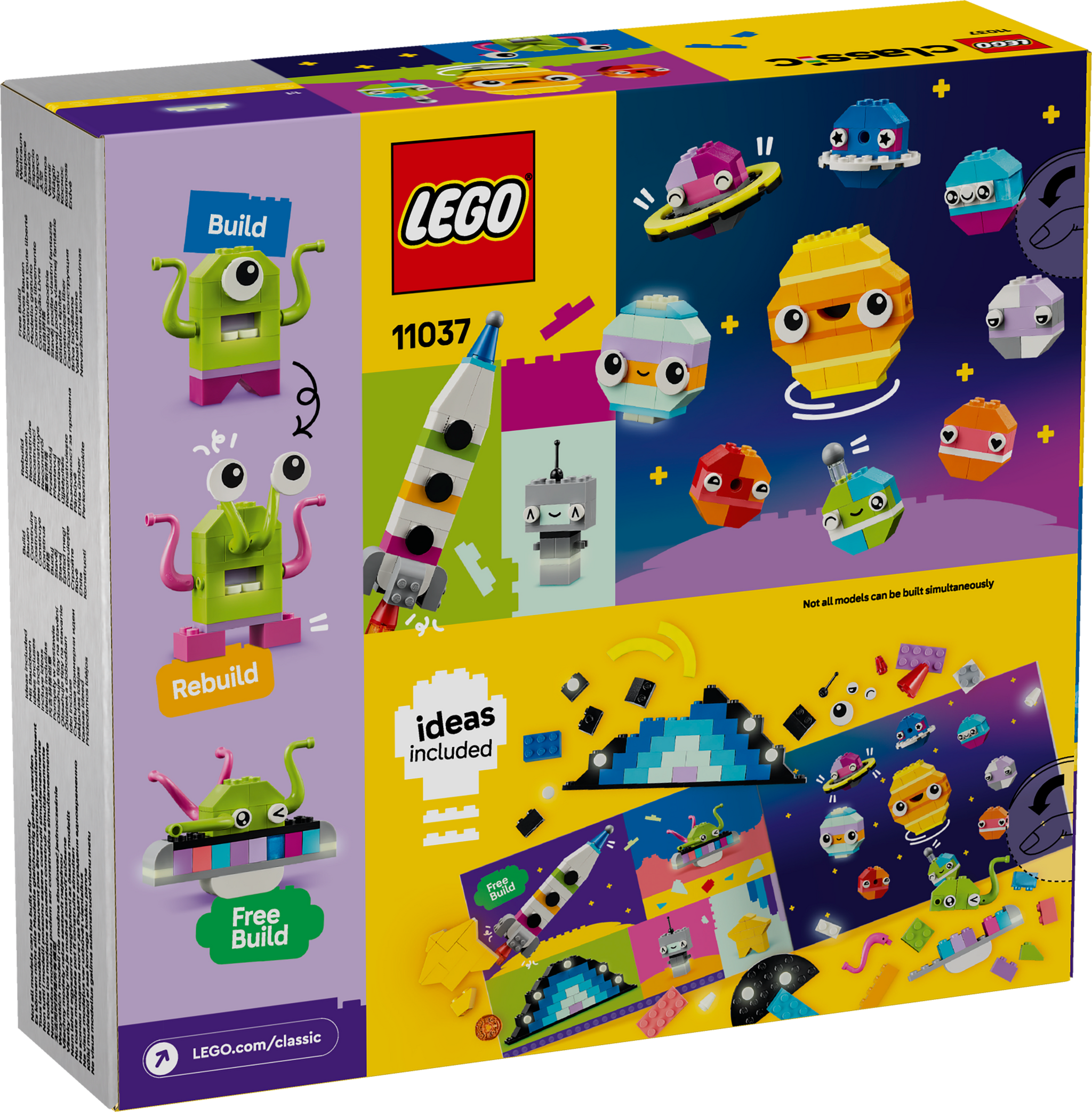 よー LEGO Classic Creative Space Planets 11037 Building Toy – lego