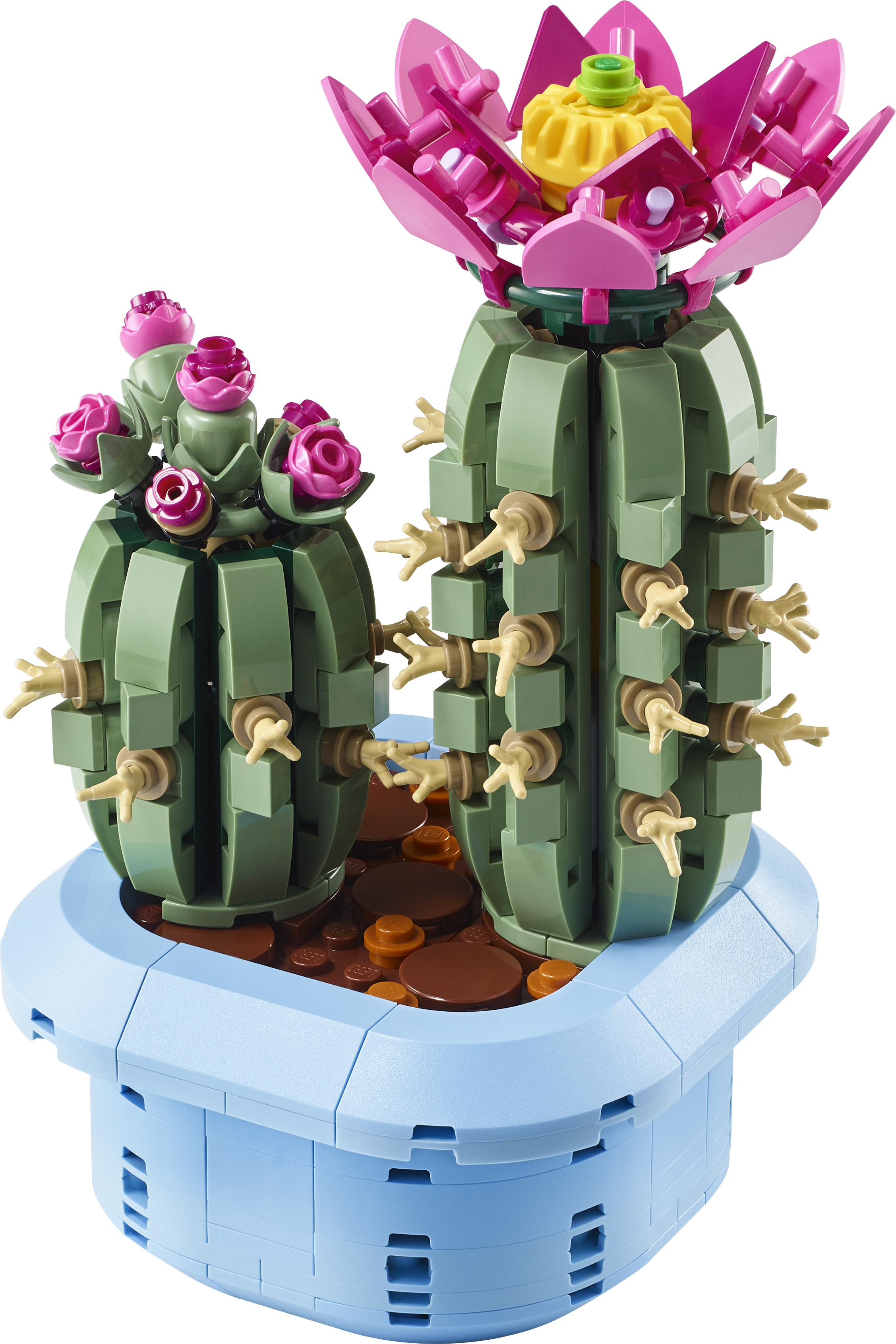 succulent legos LEGO® Botanicals Flowering Cactus Plants Decor 11509 – lego certified store