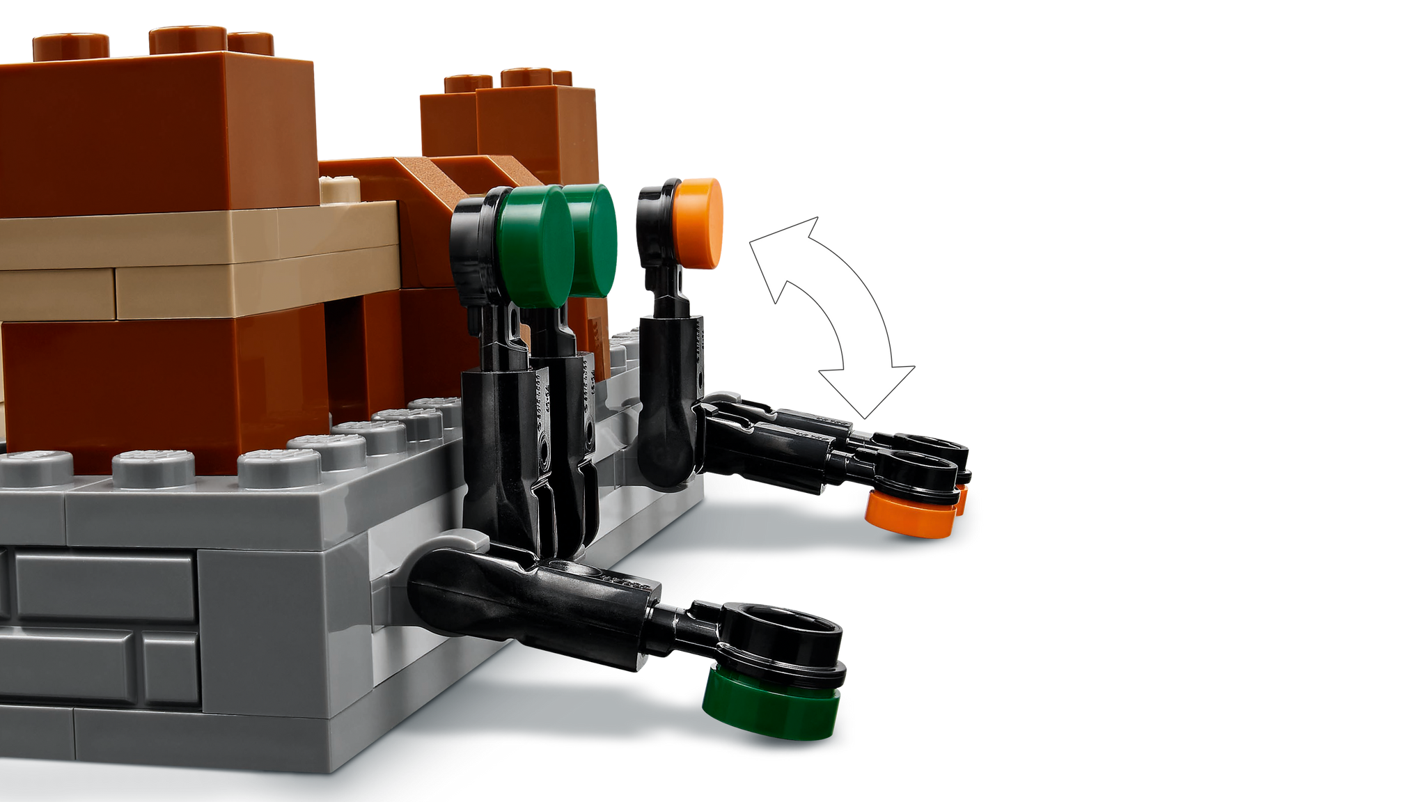LEGO Minecraft Woodland Mansion Fighting Ring Gamer 21272 Building