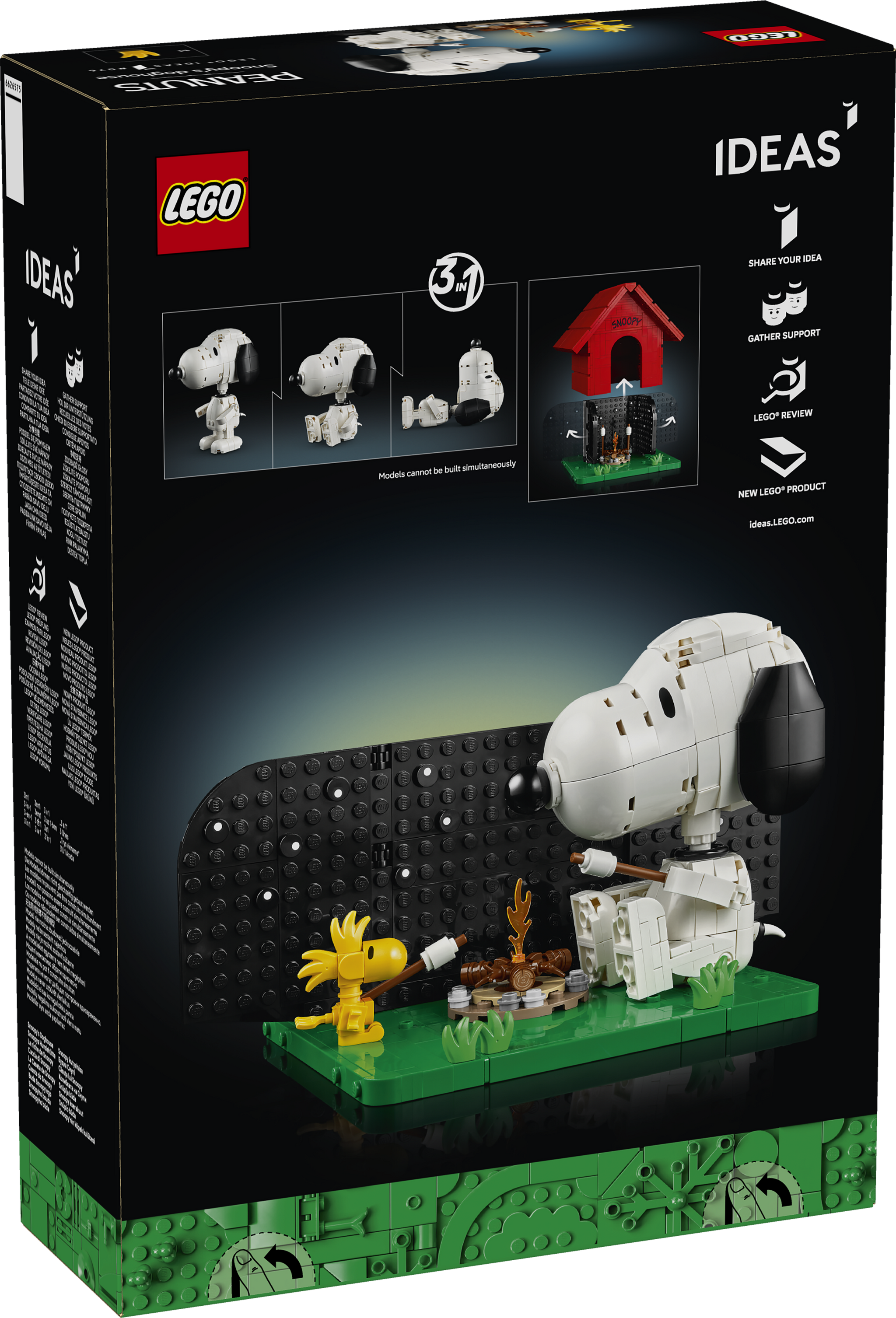 LEGO® Ideas Peanuts: Snoopy's Doghouse Set 21368 – lego certified
