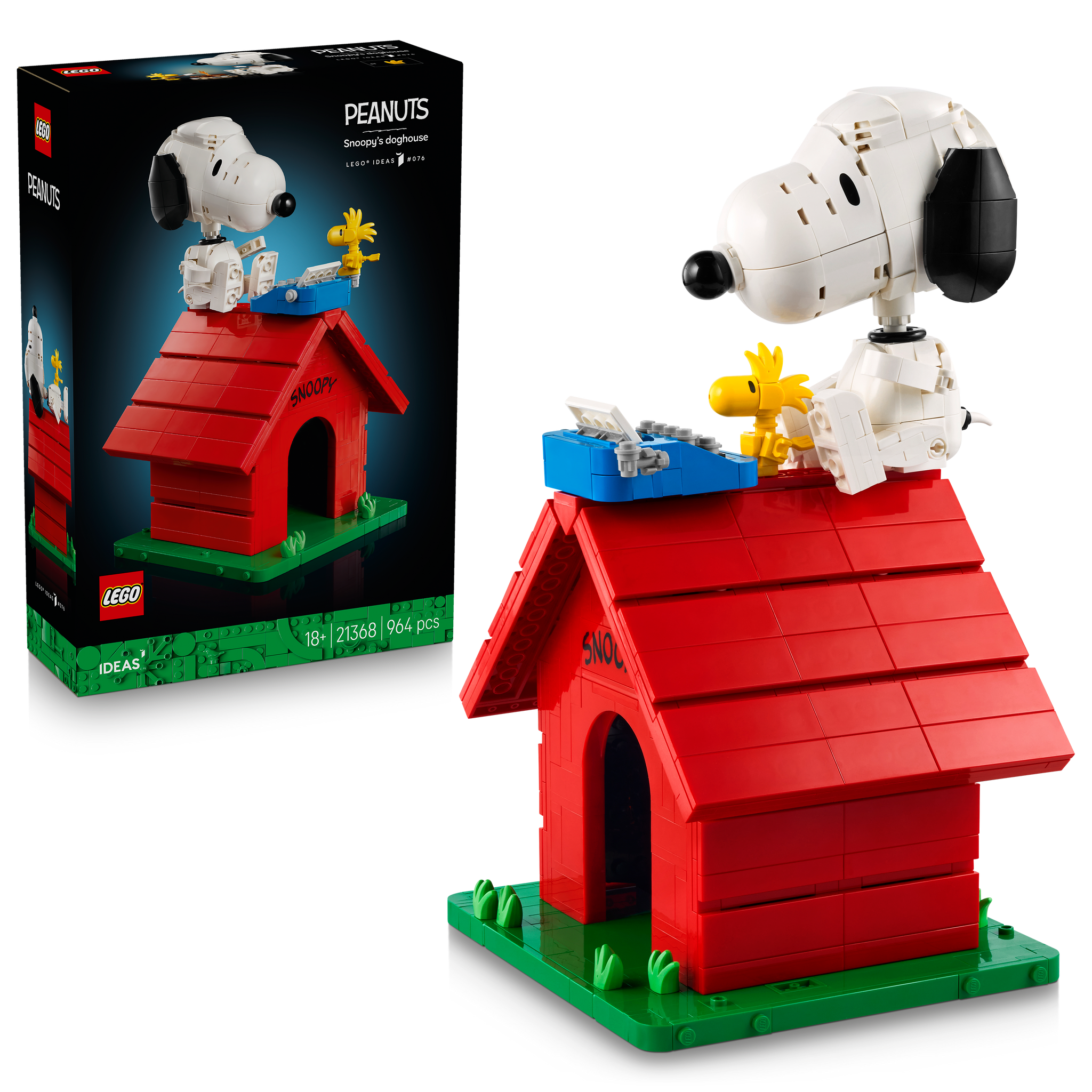 LEGO® Ideas Peanuts: Snoopy's Doghouse Set 21368 – lego certified