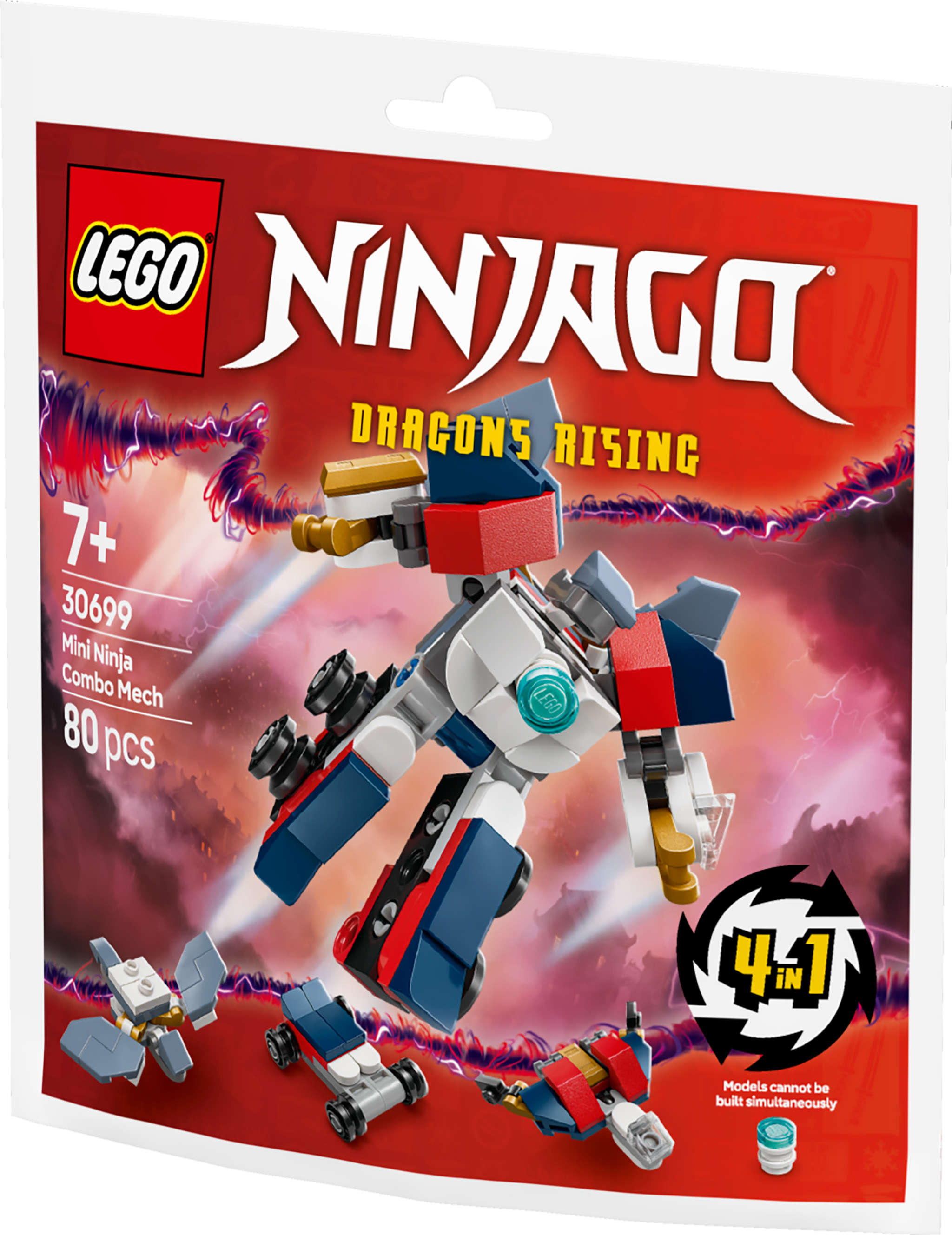 LEGO Mini Ninja Combo Mech 30699 Building Set – lego certified store