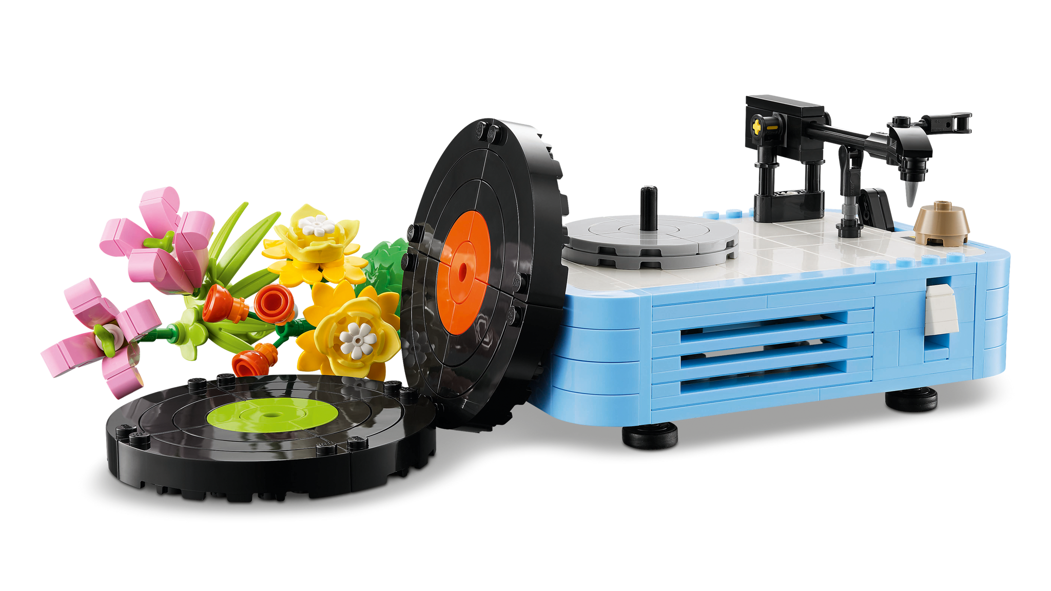 LEGO Creator 3in1 Record Player With Flowers Music 31172 Building