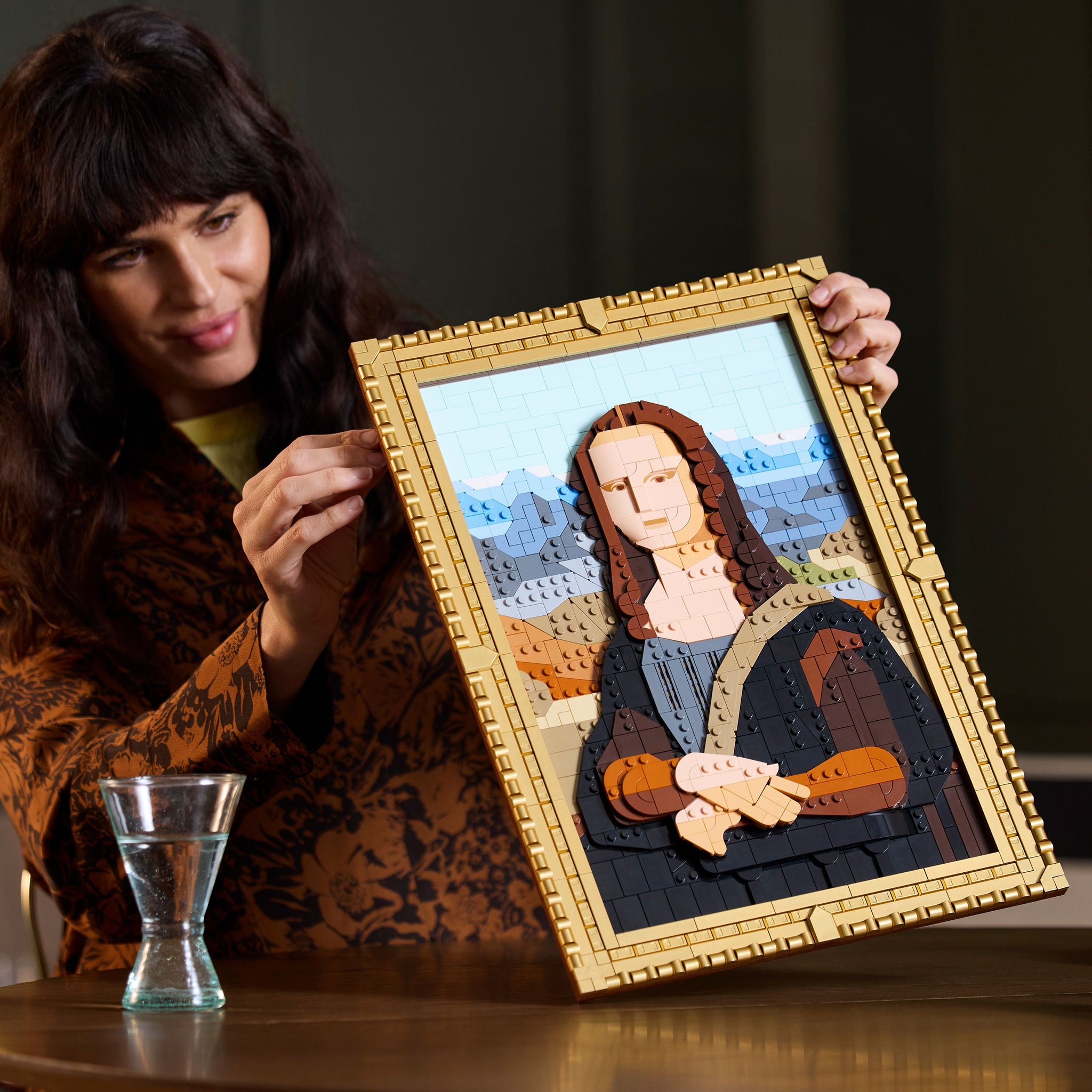 Art Mona Lisa Painting Building Set for Adults 31213 (1503 Pieces