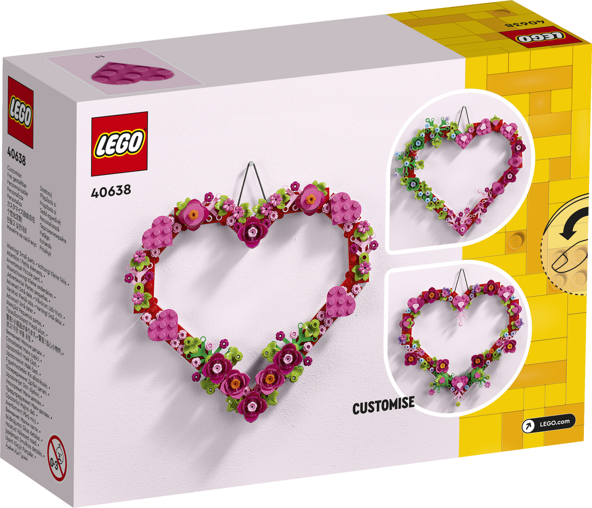 【G-RAP】 Drastic - Certified Block Musicc LEGO Heart Ornament 40638 Art Set – lego certified store