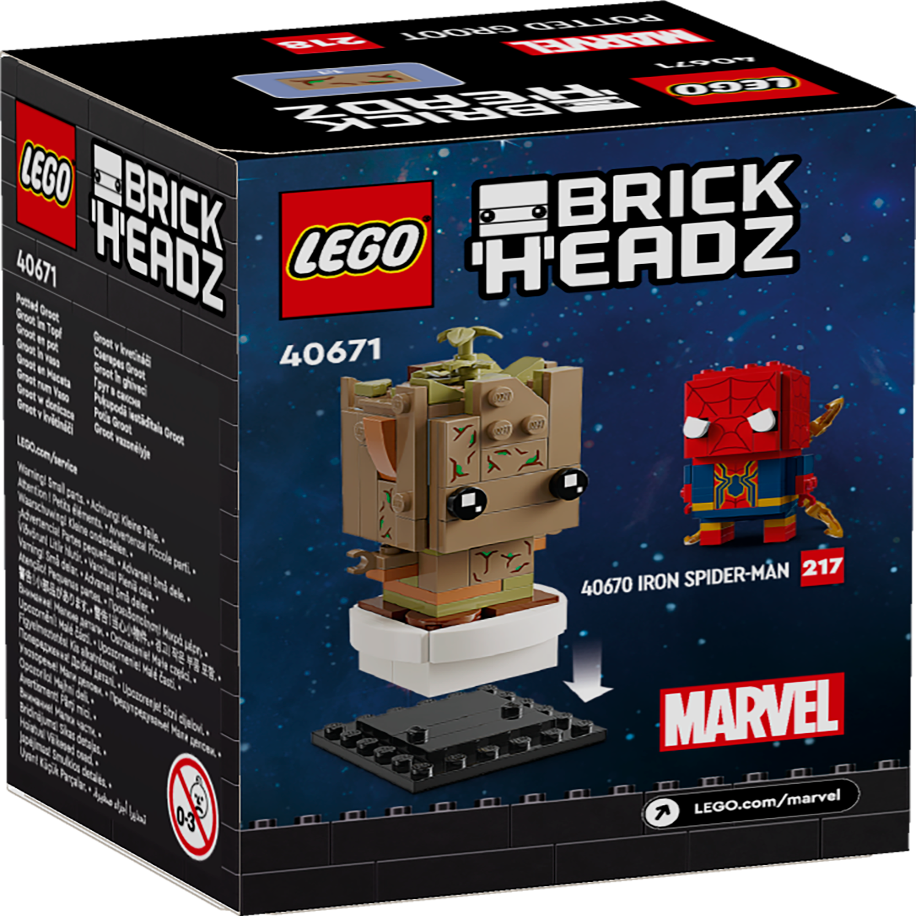 Buy Lego Brickheadz Potted Groot 40671 Online At Best Price In India ...