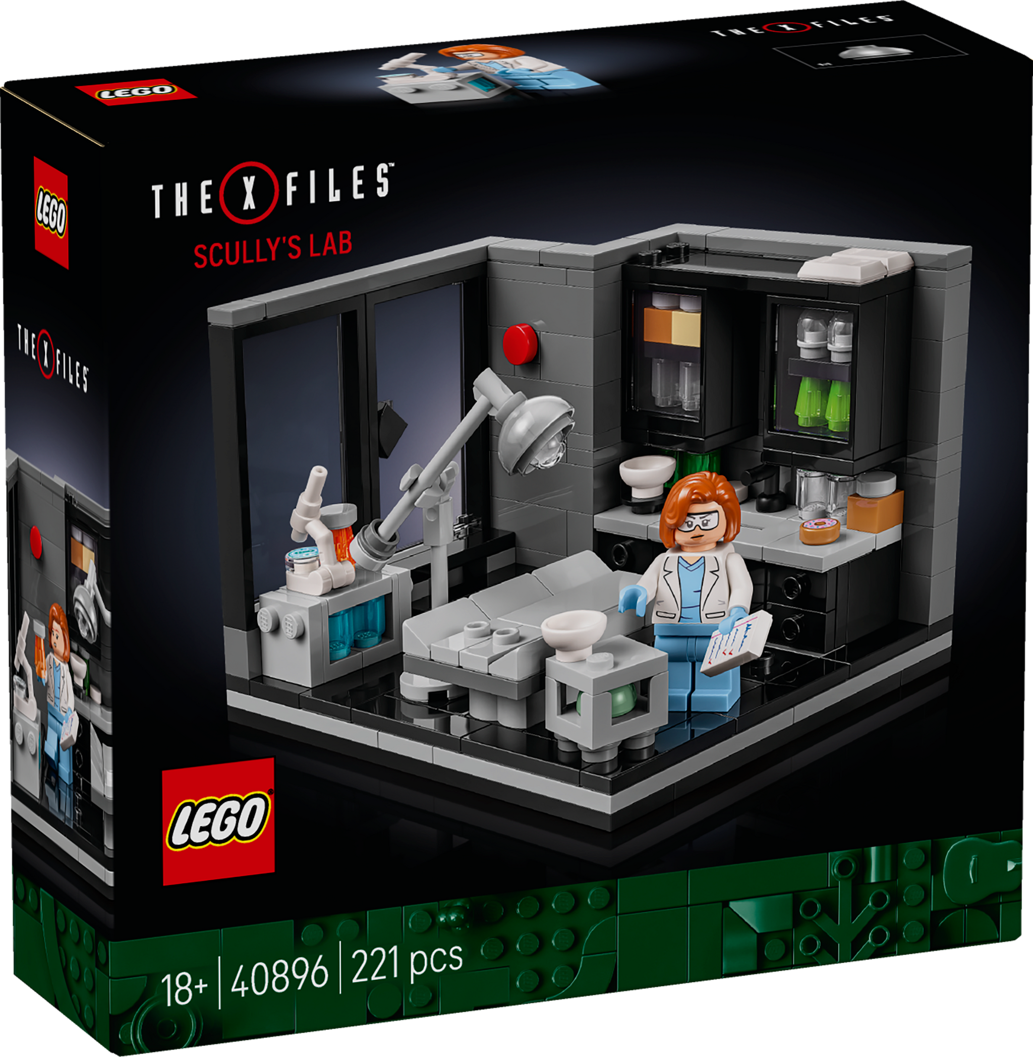 LEGO® Ideas The X-Files: Scully's Lab Building Set 40896 – lego