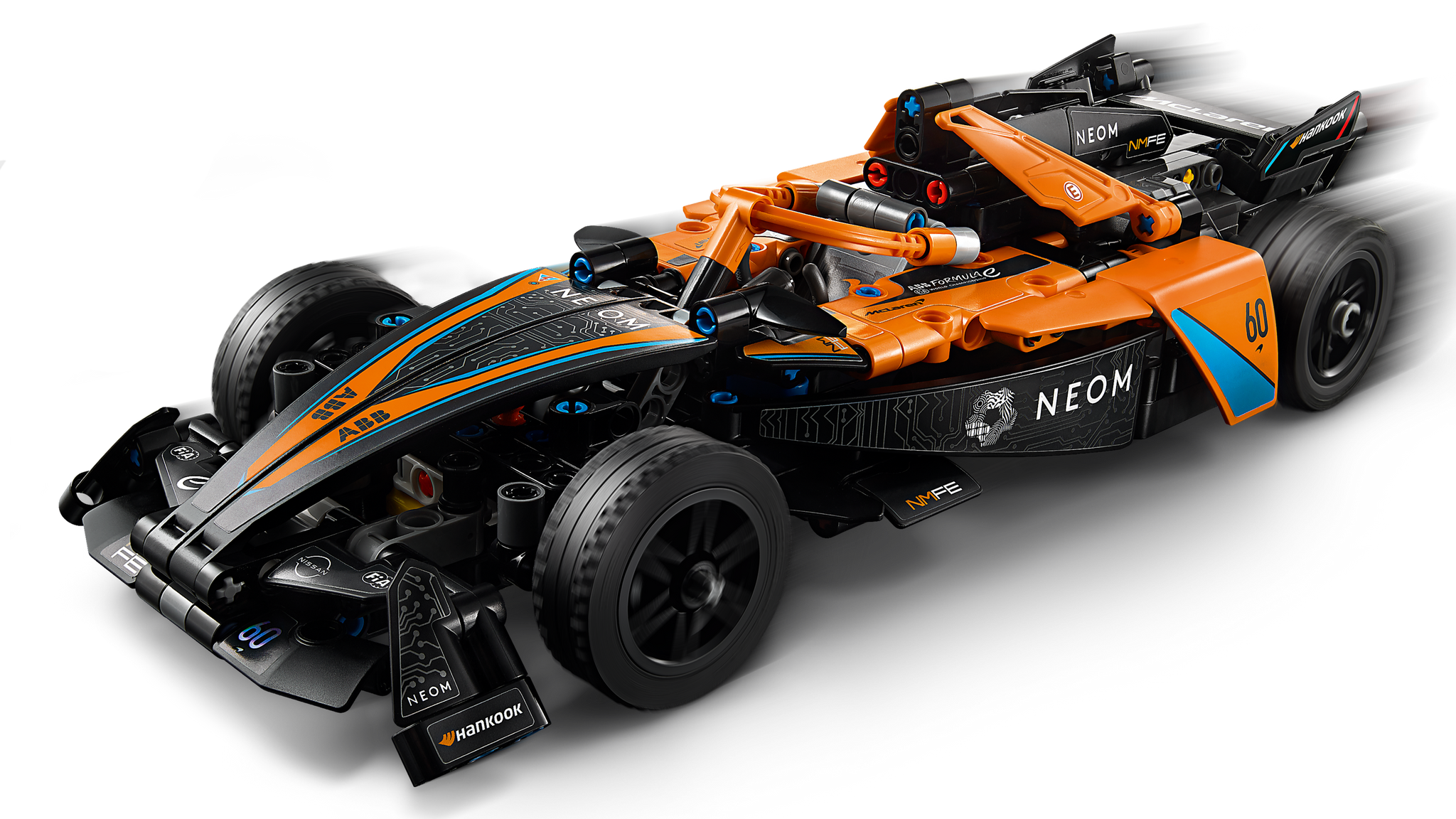 LEGO Technic Neom Mclaren Formula E Race Car 42169 Model Building