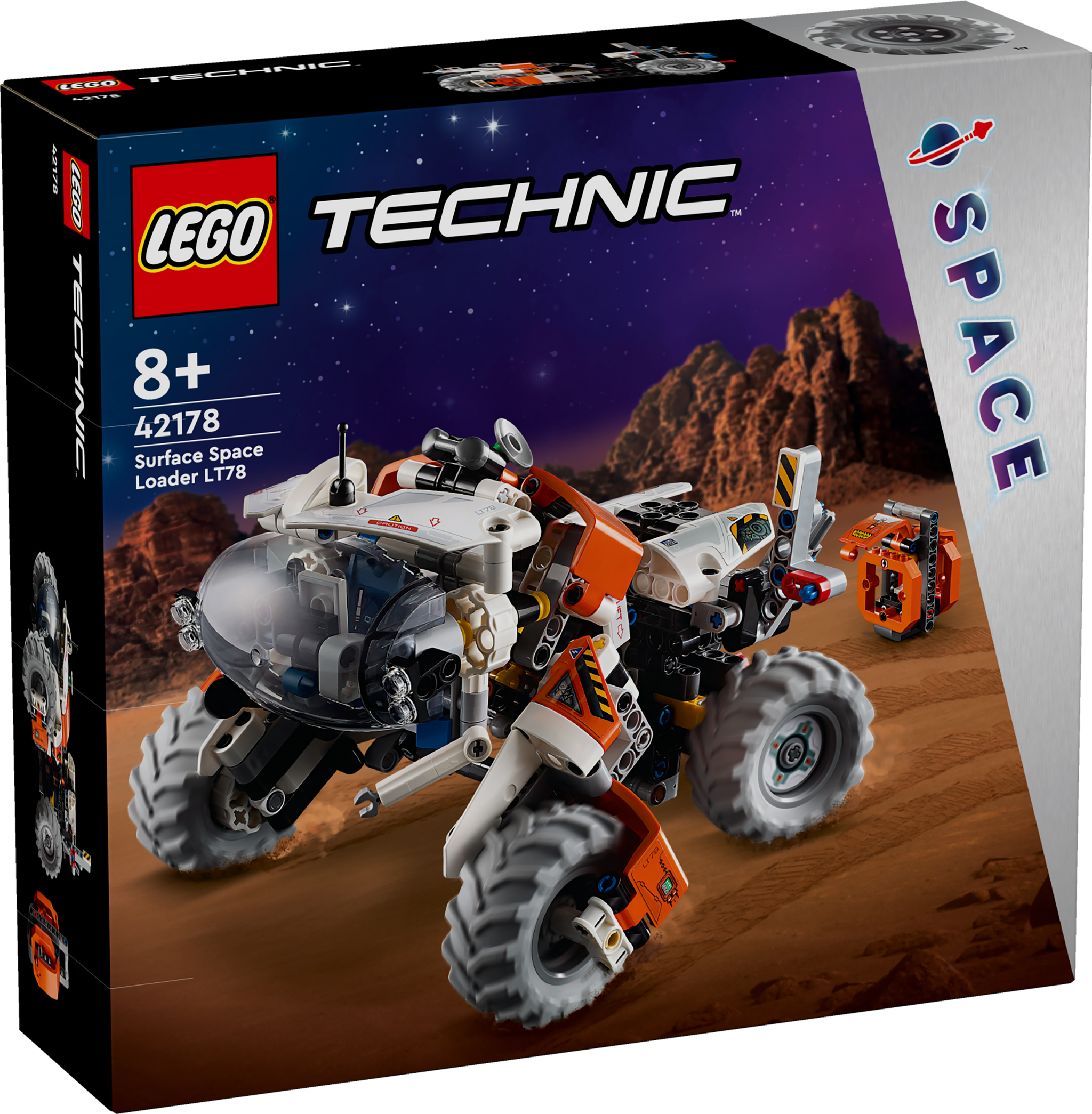 ピースくん LEGO Technic Surface Space Loader Lt78 42178 Model Building Set