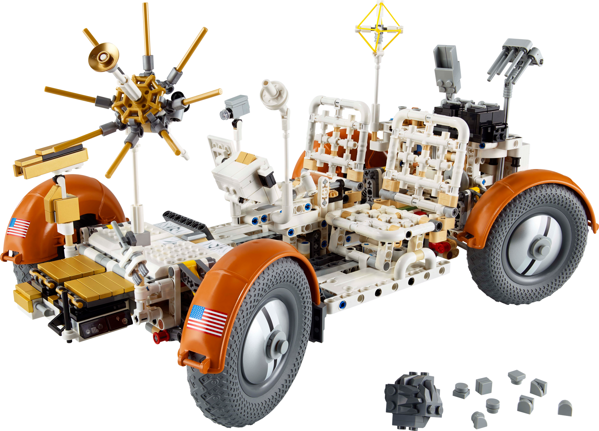 LEGO Technic Nasa Apollo Lunar Roving Vehicle Lrv 42182 Model