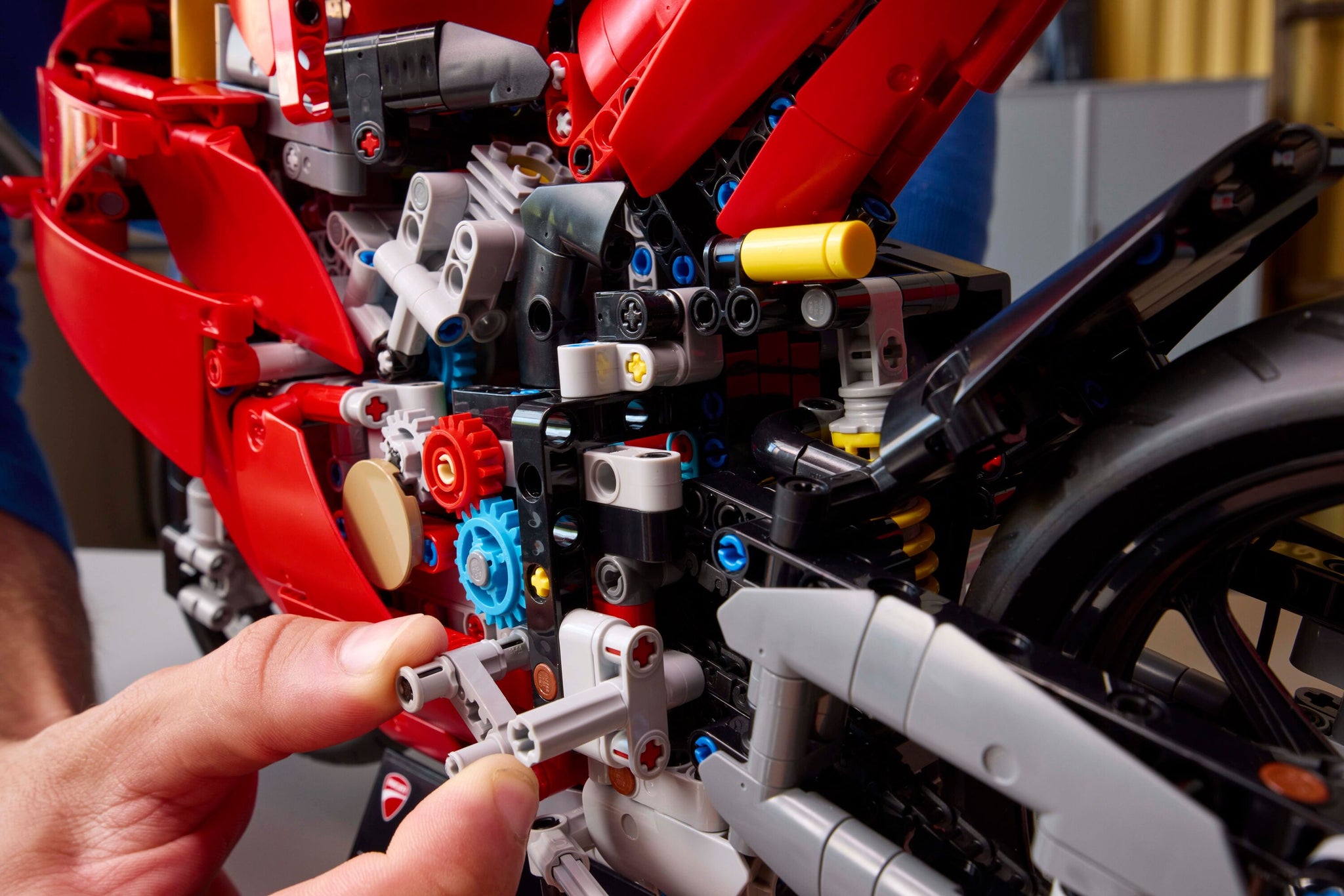 LEGO Technic Ducati Panigale V4 S Motorcycle 42202 Model Building