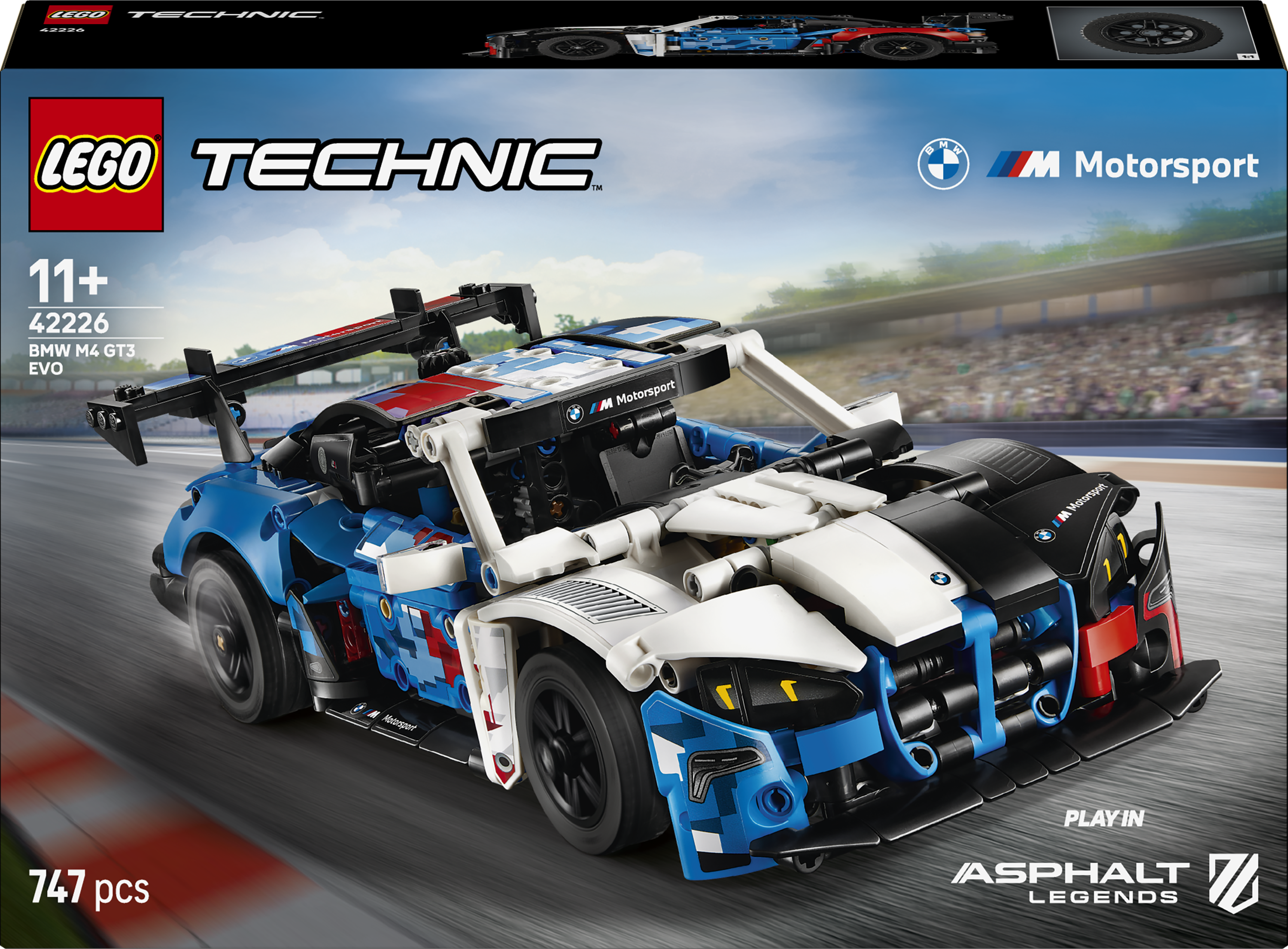 LEGO® Technic™ BMW M4 GT3 EVO Race Car Model Kit 42226 – lego certified ...