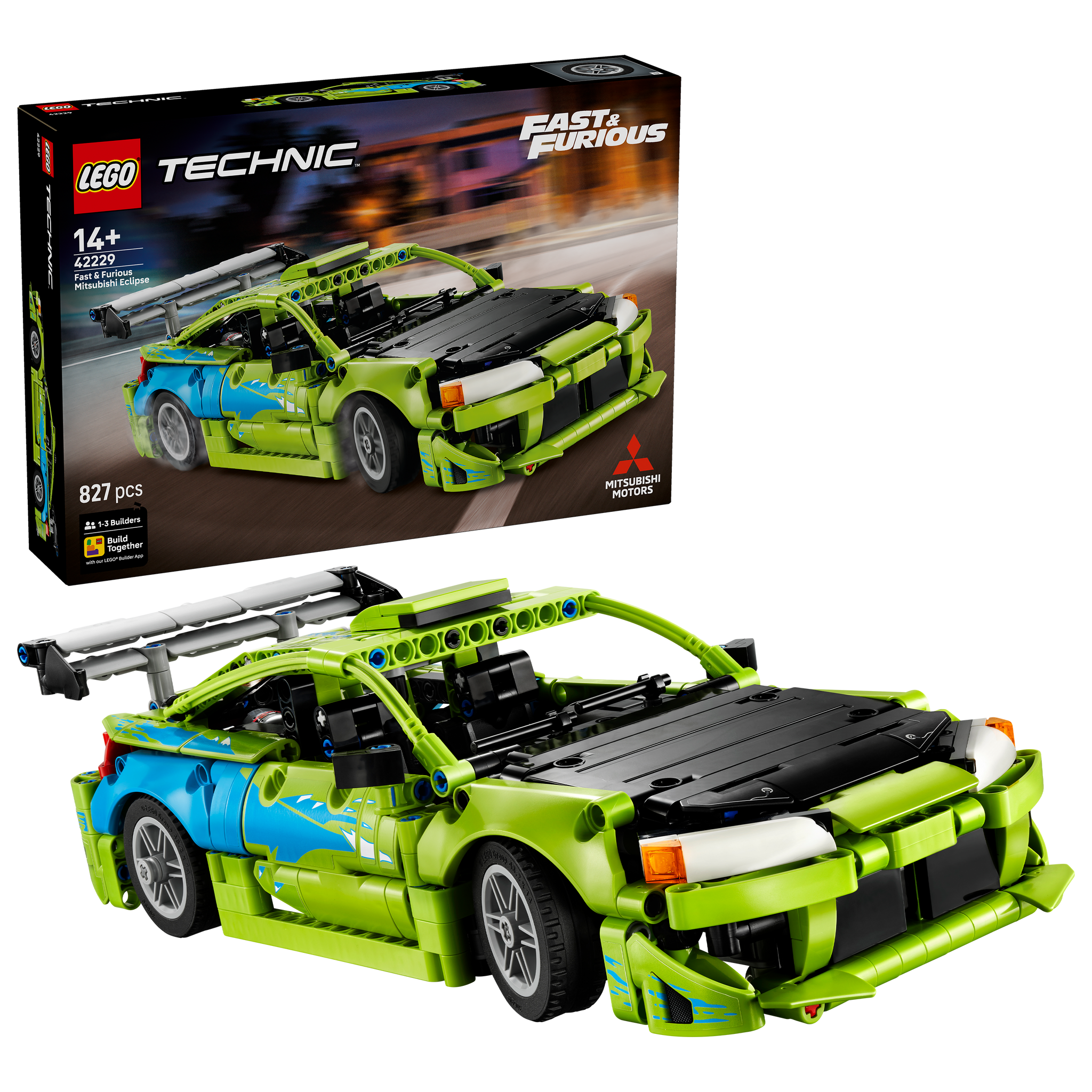 LEGO® Technic™ Fast and Furious Mitsubishi Eclipse Car 42229