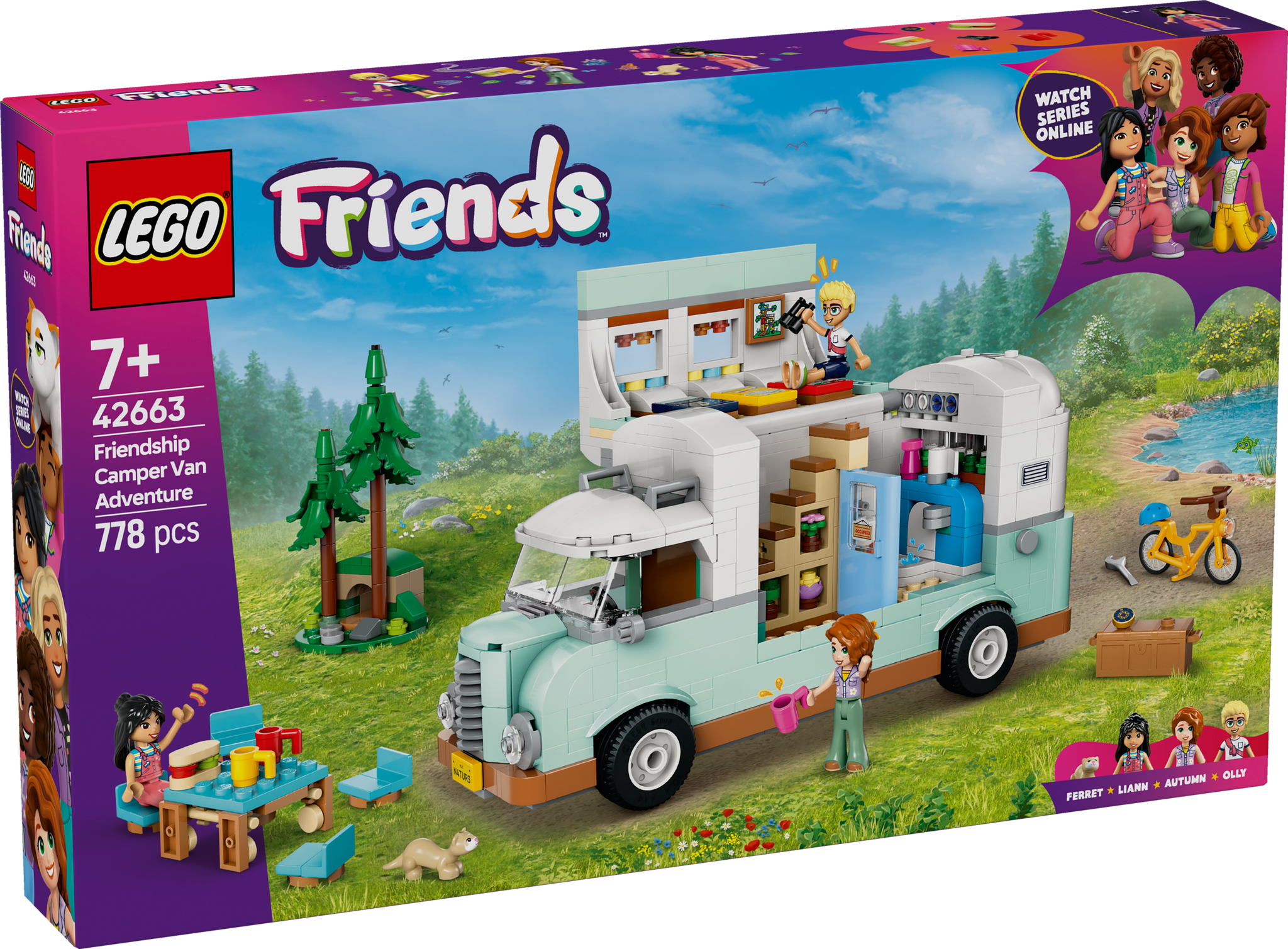 LEGO Friends Friendship Camper Van 42663 – lego certified store