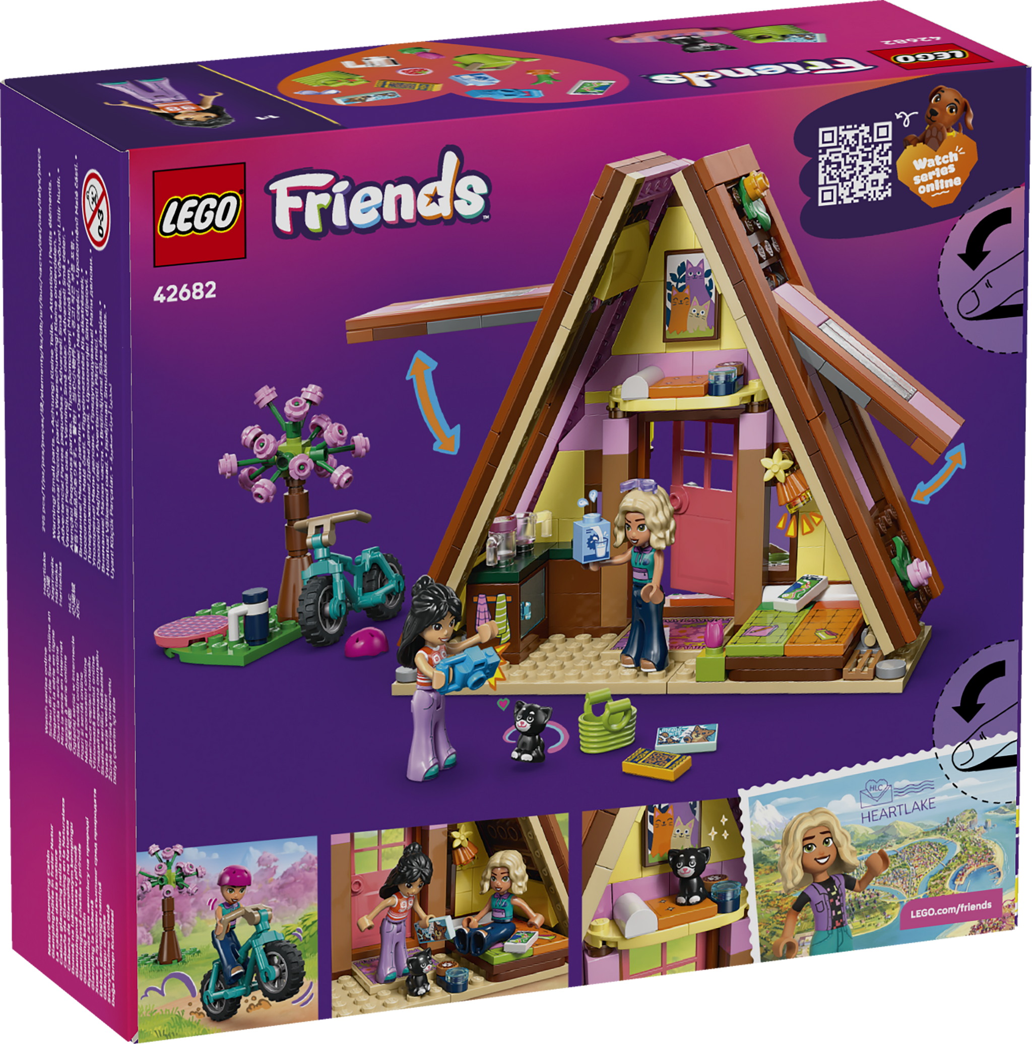 LEGO Friends Nature Glamping Cabin Set