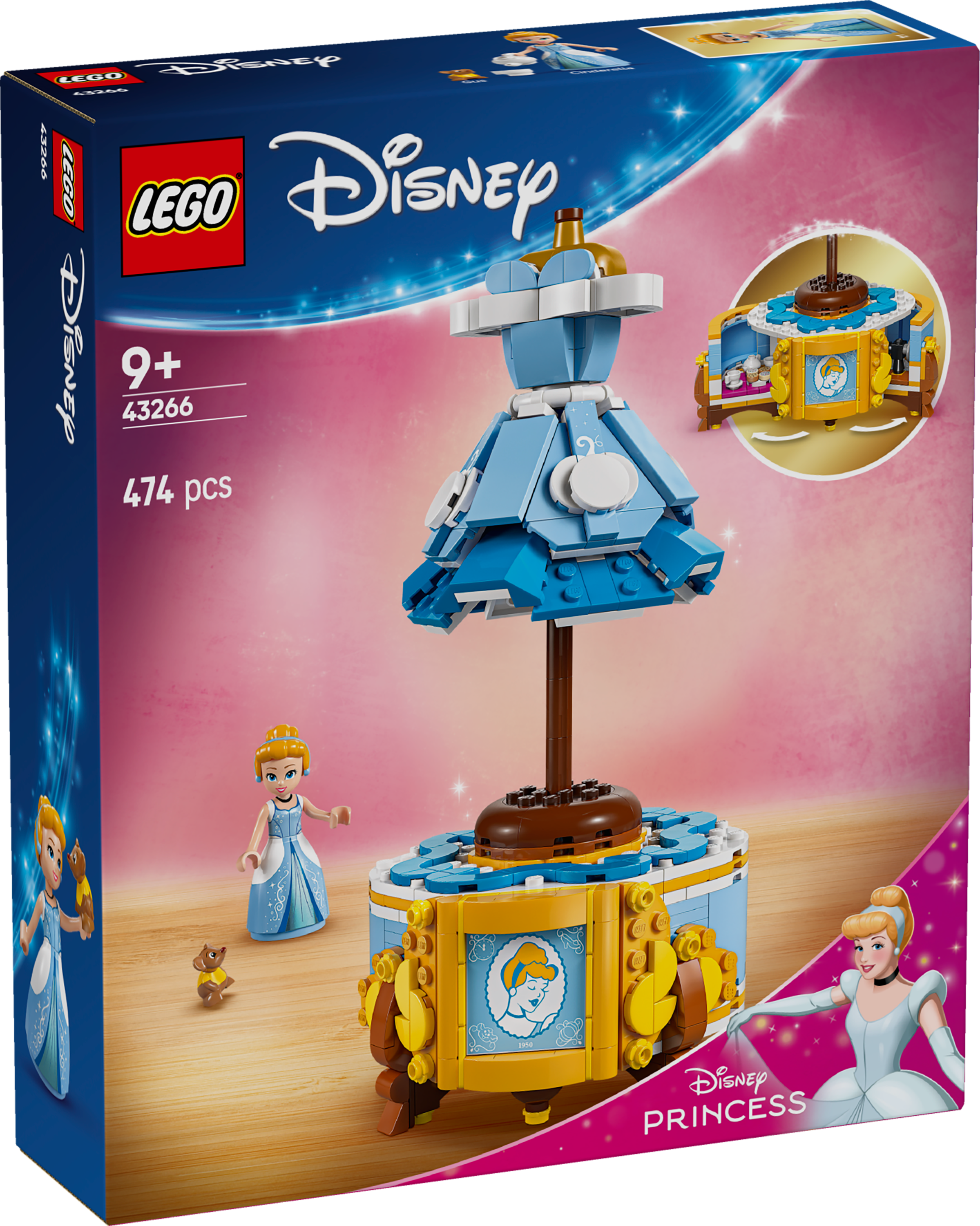 LEGO Disney Princess Cinderella S Dress 43266 Building Set – lego certified store