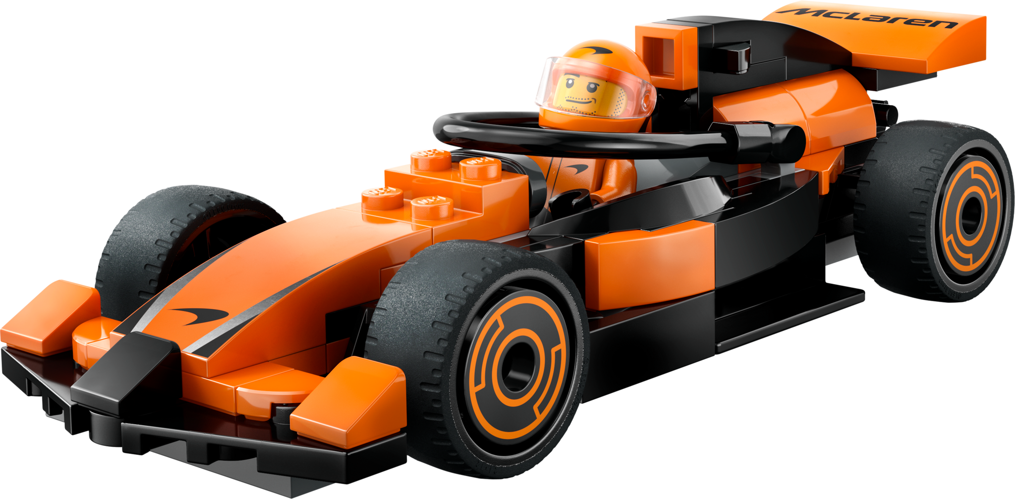 LEGO City F1 Driver With Mclaren Race Car Mini Vehicle 60442