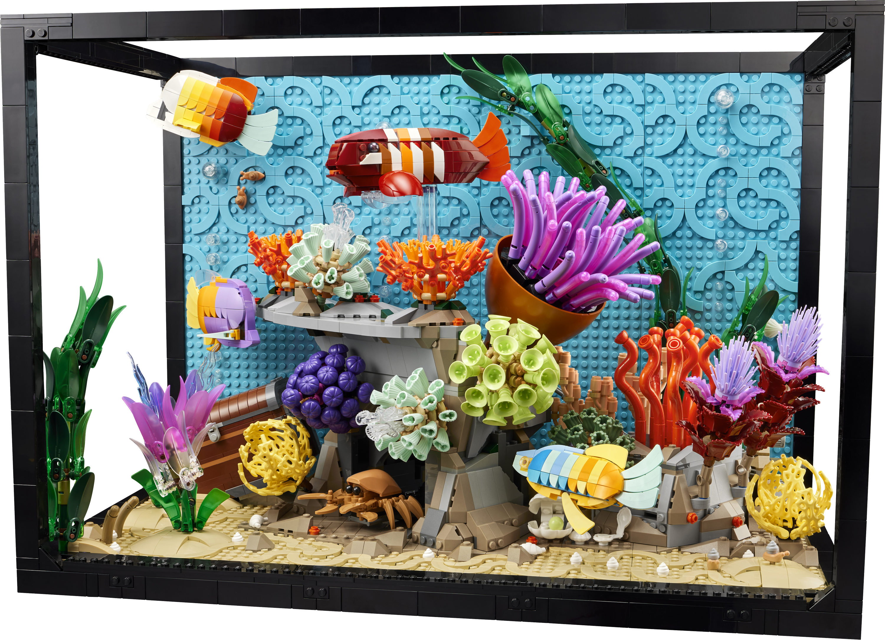 LEGO Tropical Aquarium – Buy Fish Tank Decor