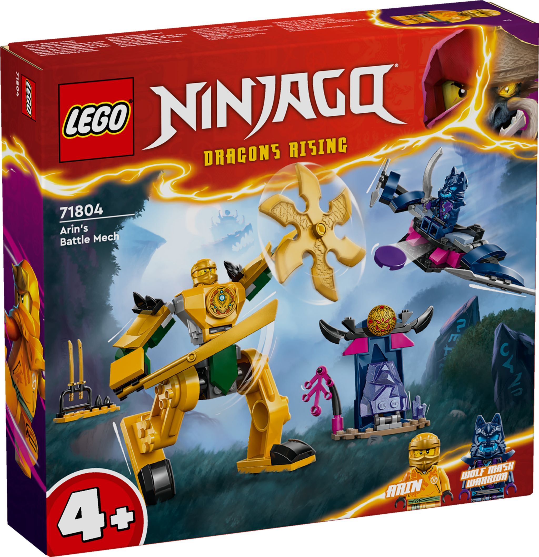 LEGO Ninjago Arin S Battle Mech Ninja 71804 Building Set – lego