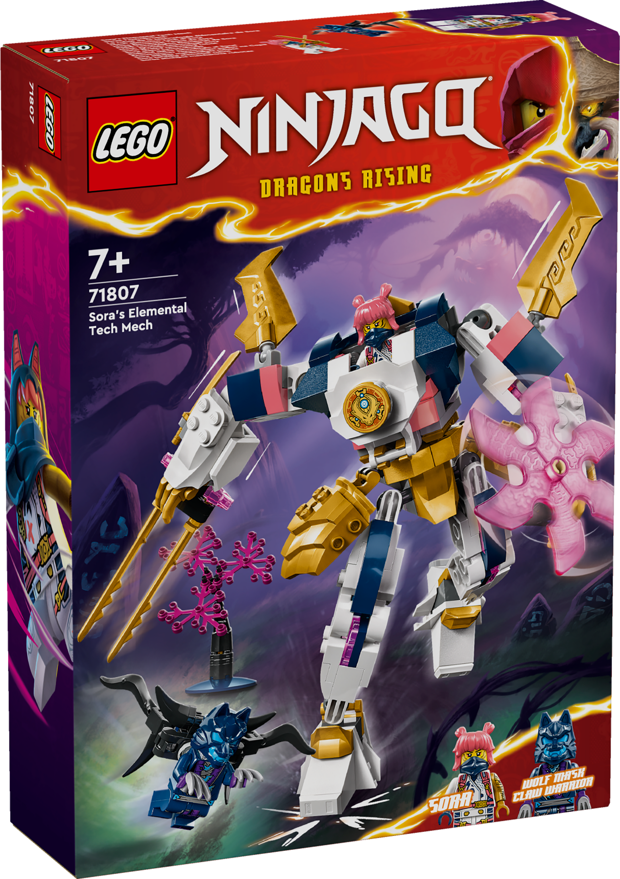 Kyoto Shop　3株セット LEGO Ninjago Sora S Elemental Tech Mech 71807 Building Set – lego