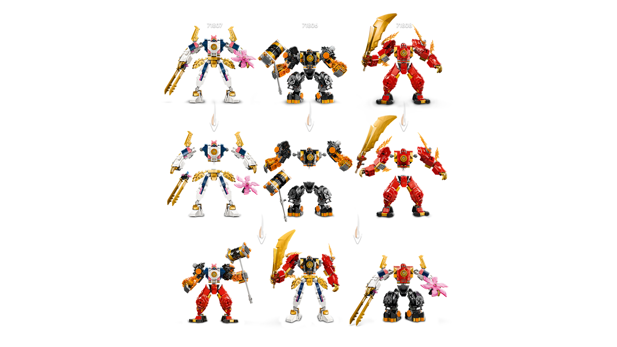 LEGO Ninjago Sora S Elemental Tech Mech 71807 Building Set – lego