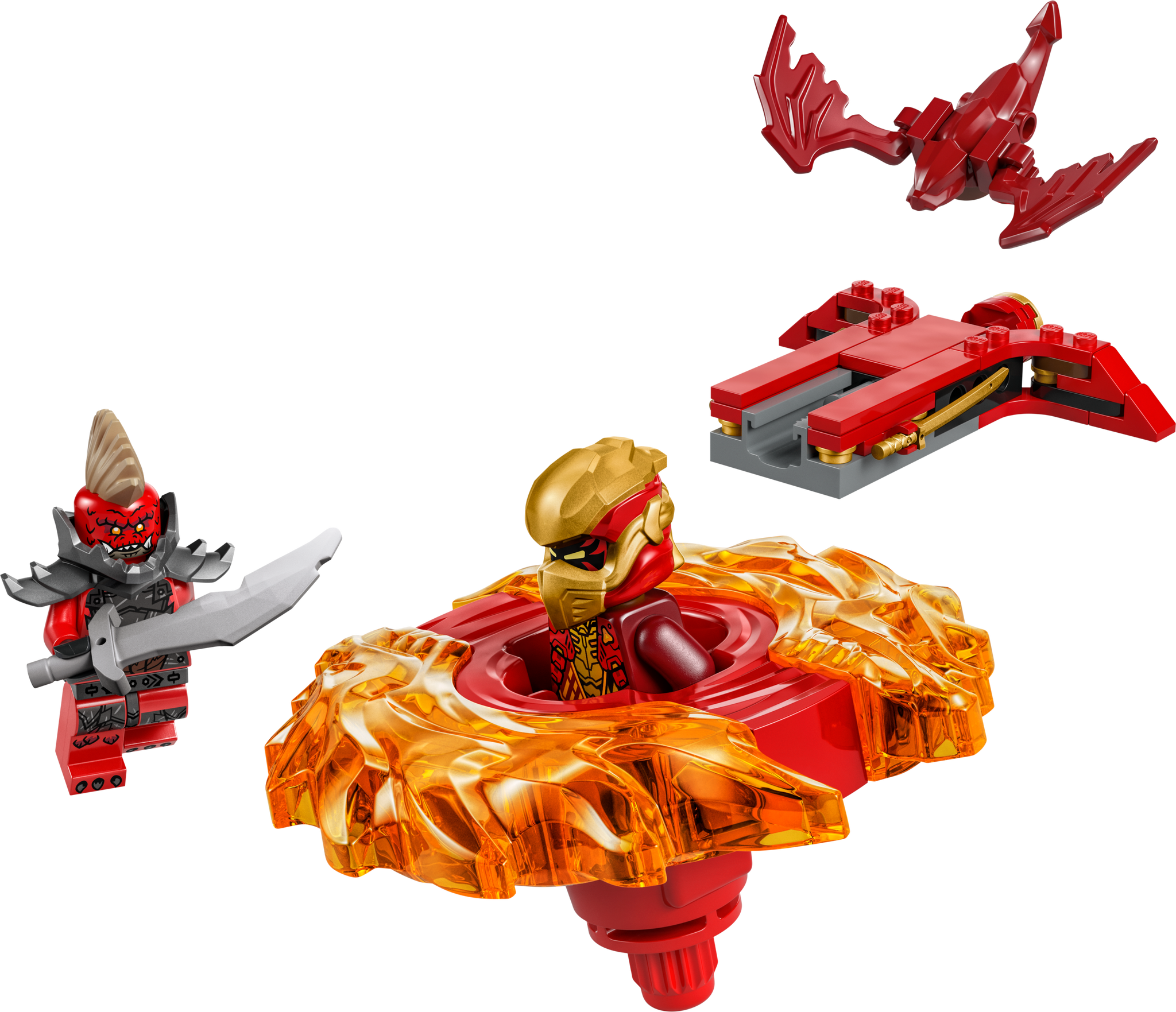 キコリン LEGO Ninjago Kai S Dragon Spinjitzu Spinner Action 71823 Building