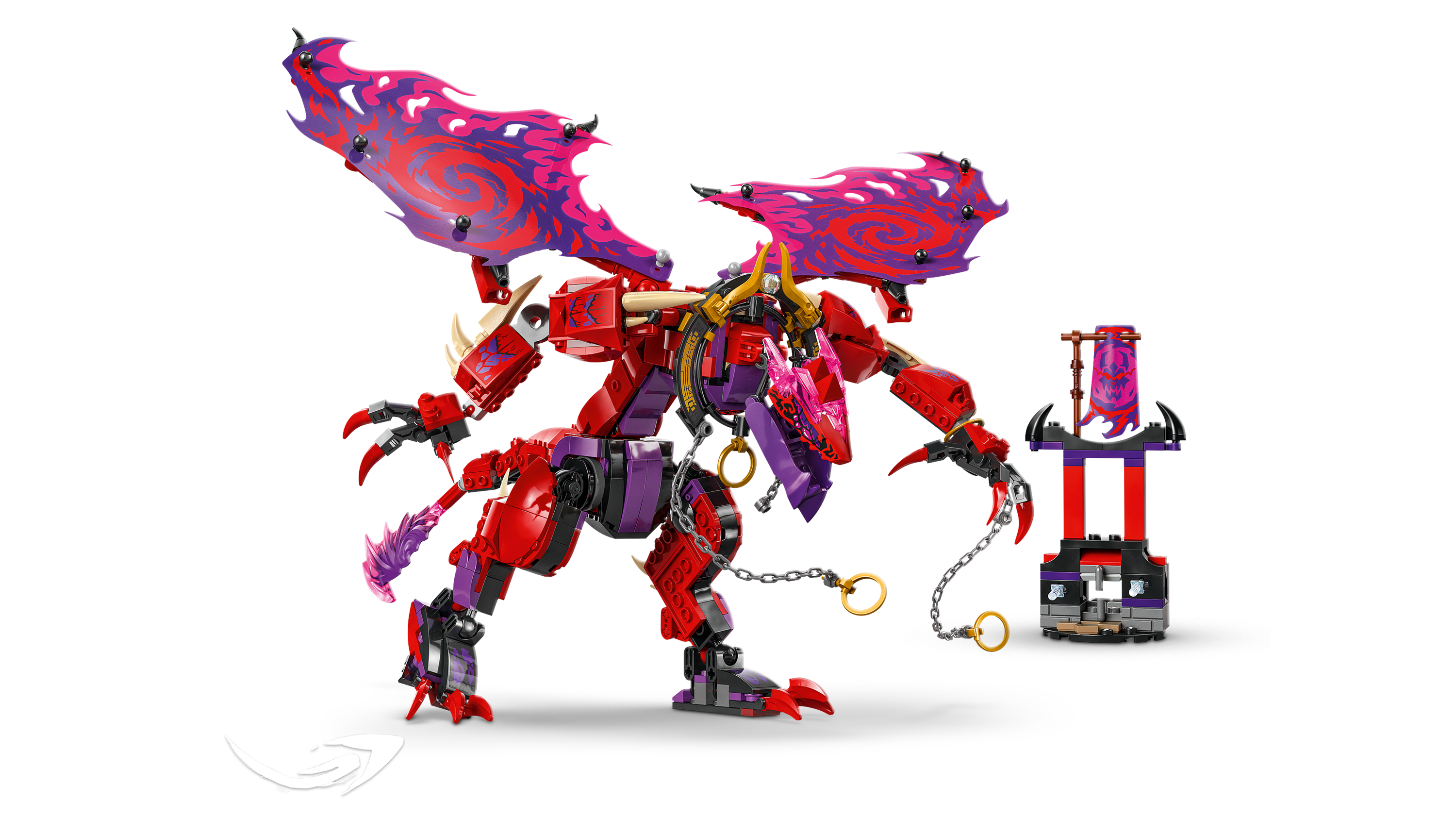 LEGO Ninjago Thunderfang Dragon Of Chaos Ninja 71832 Building Set LEGO Ninjago Thunderfang Dragon Of Chaos Ninja 71832 Building Set
