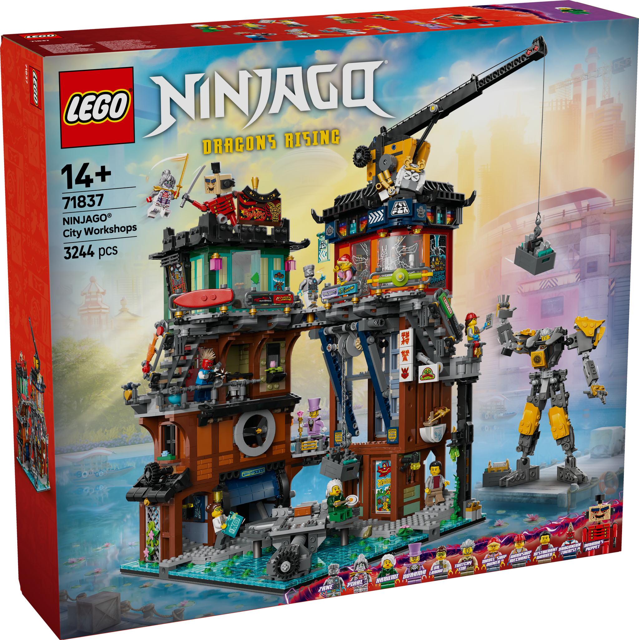 LEGO Ninjago City Workshops Ninja 71837 Building Set – lego