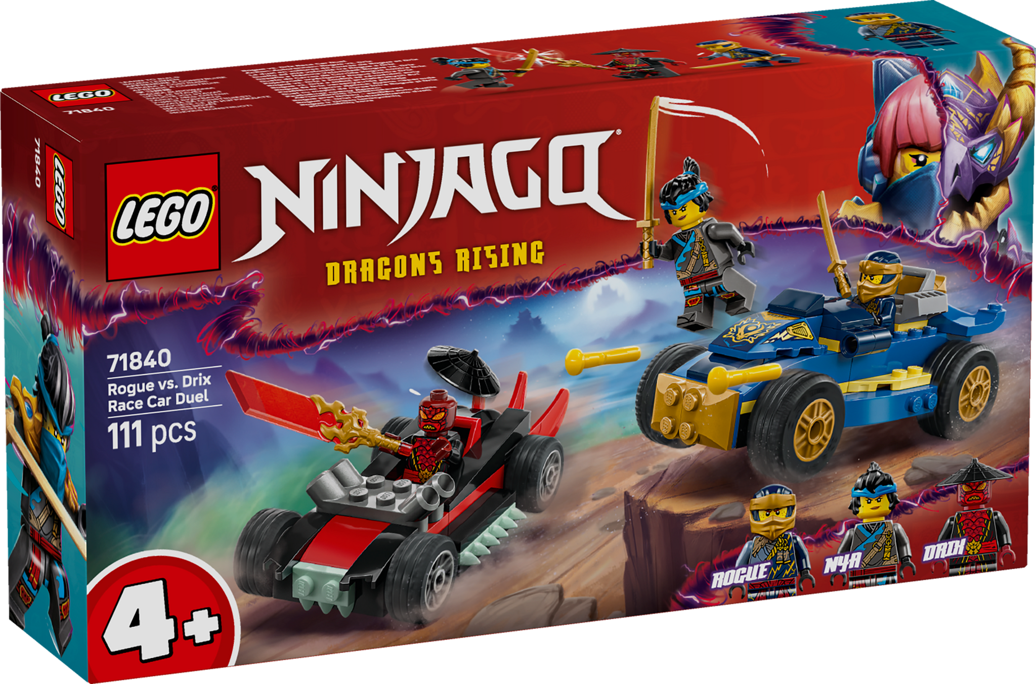 LEGO NINJAGO Rogue vs Drix Duel 71840 – lego certified store