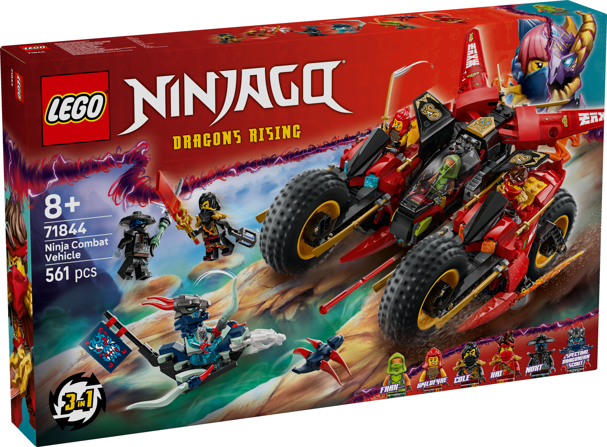 tenさん LEGO NINJAGO Ninja Combat Vehicle 71844 – lego certified store