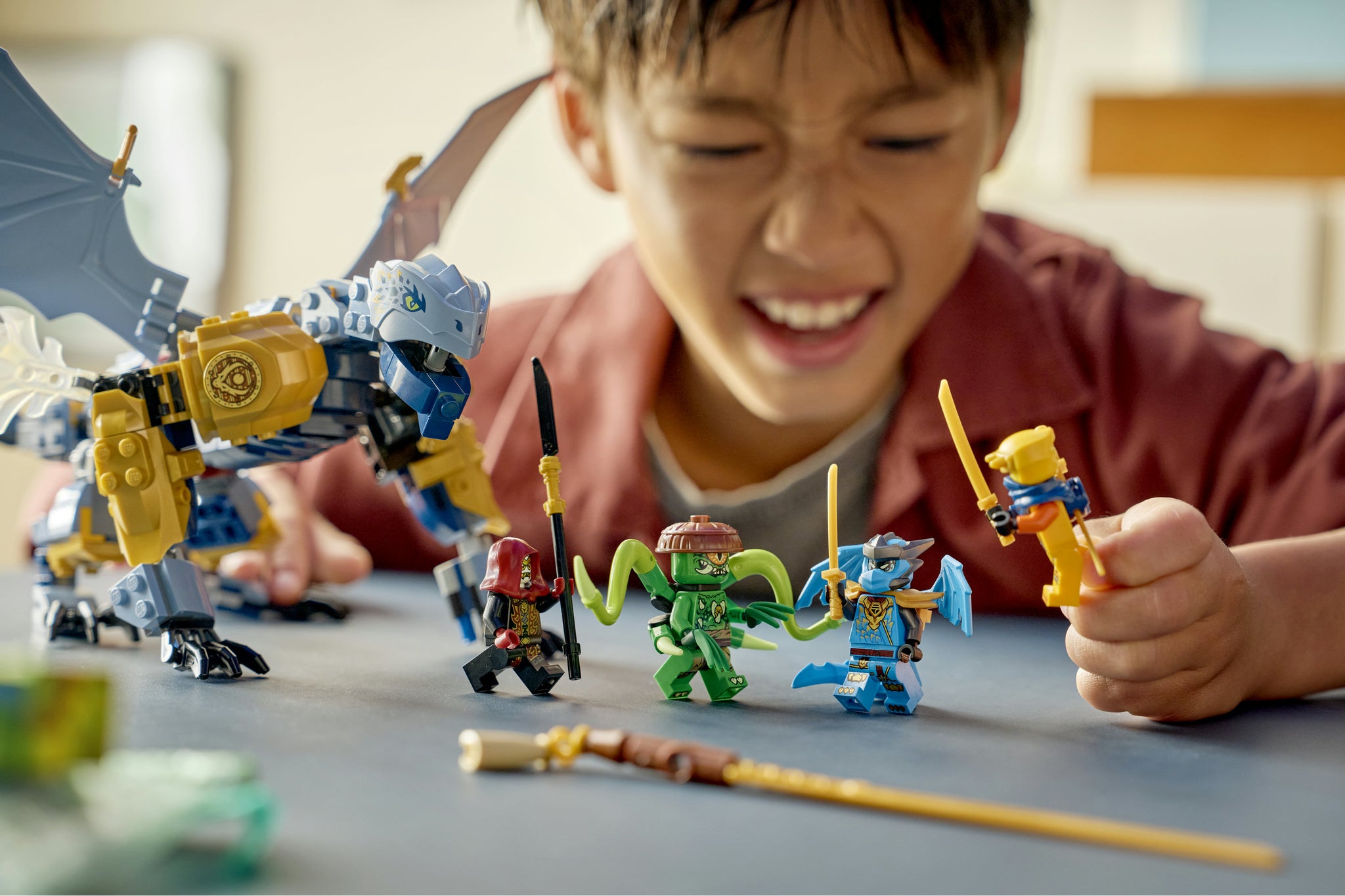LEGO® NINJAGO® Ninja Dragon Riyu's Battle Ninja Toys 71855 – lego