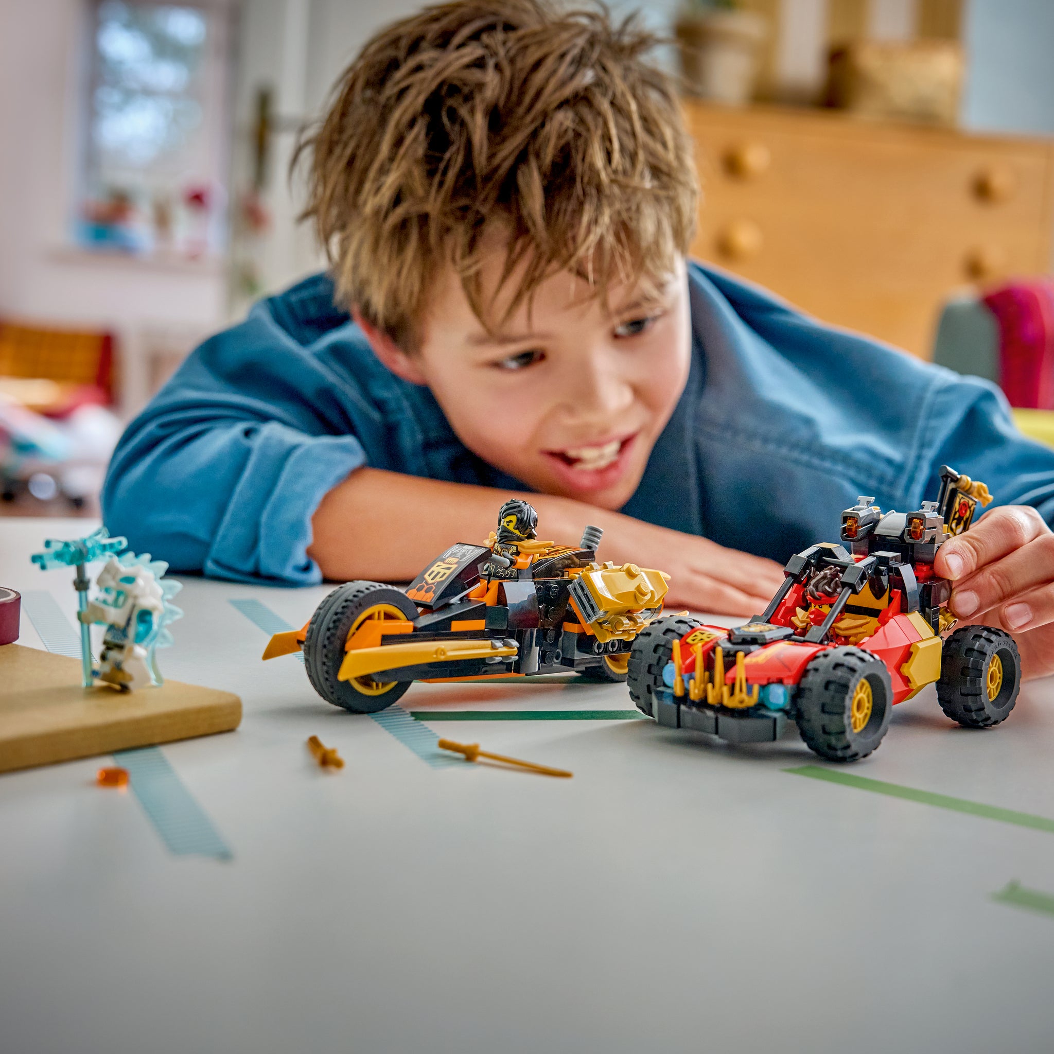 Kai and Cole's Combiner Vehicles – lego certified store