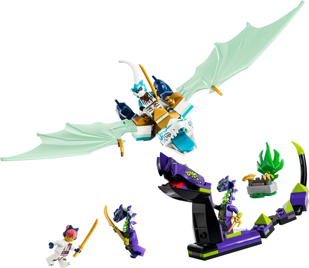 LEGO® NINJAGO® Zane's Ice Dragon Battle Toy Set 71865 – lego