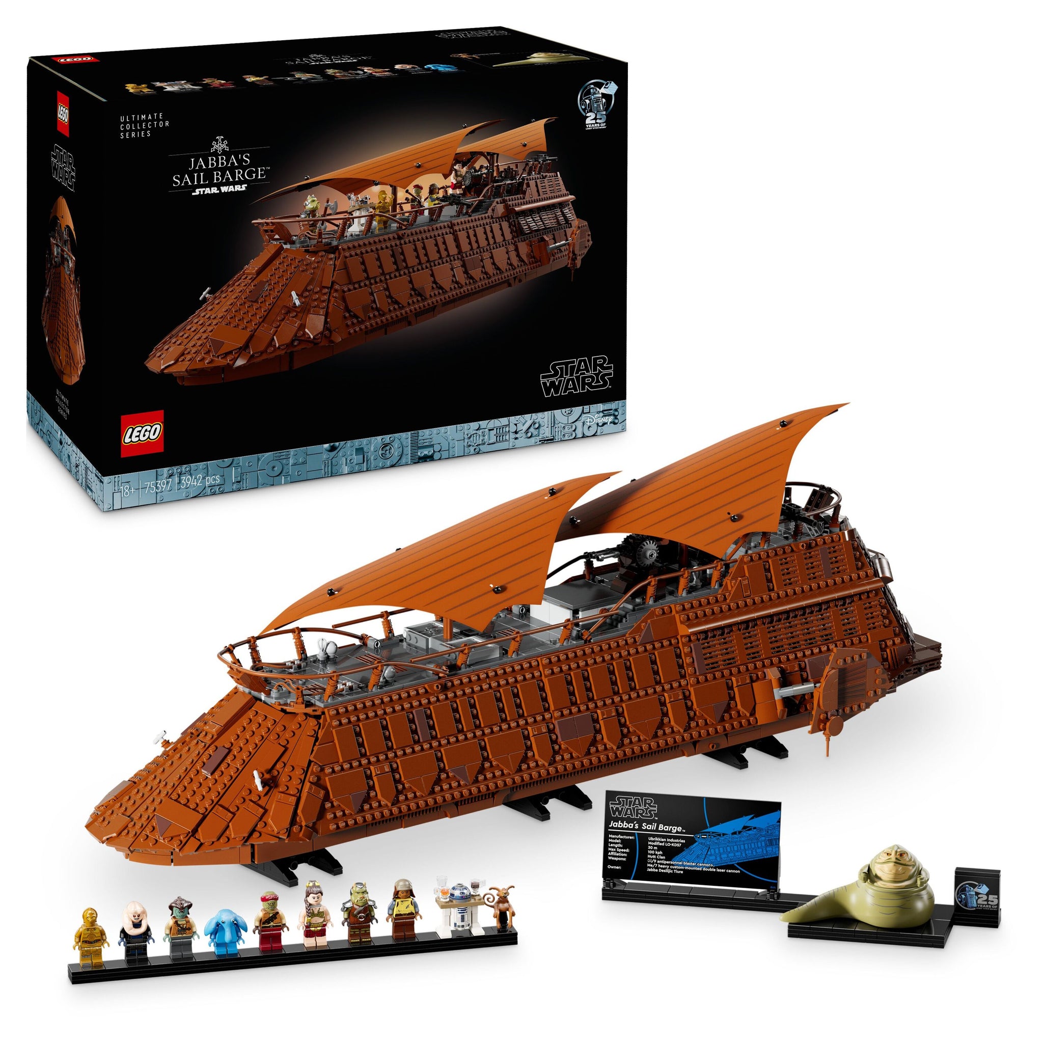 LEGO Star Wars Jabba's Sail Barge 75397 – lego certified store