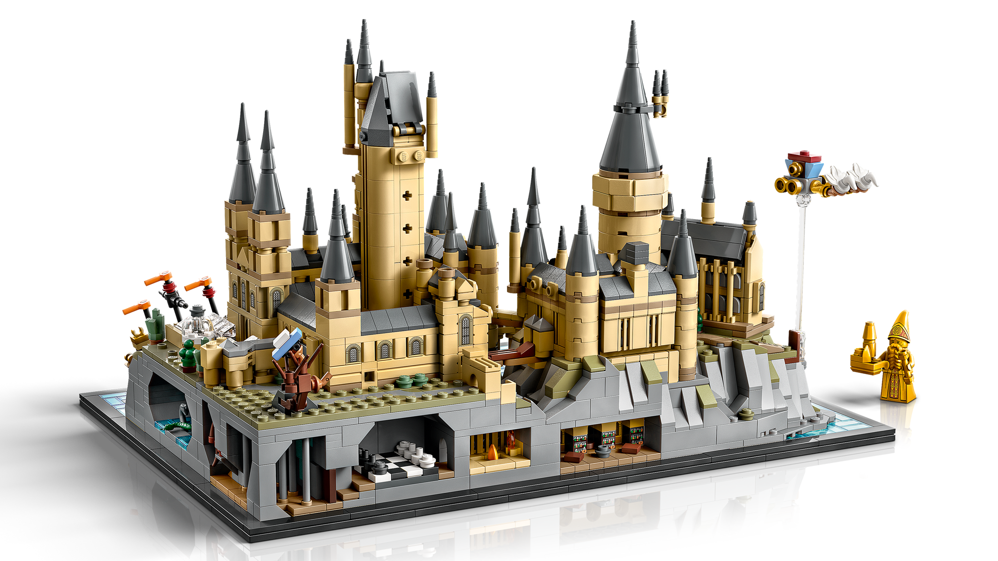 プラントスタンド 大小2点セット LEGO Harry Potter Hogwarts Castle And Grounds 76419 Art Set – lego
