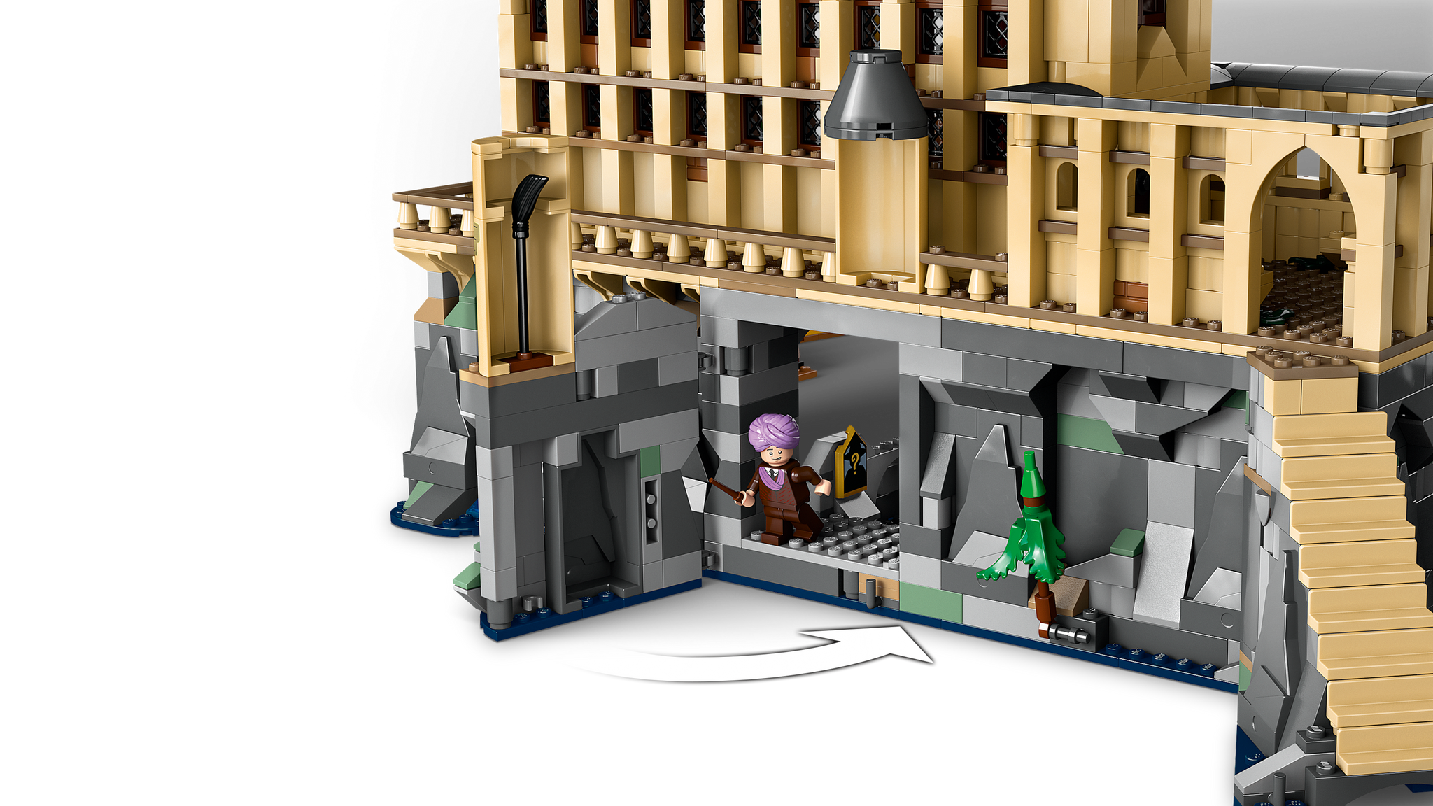 LEGO Harry Potter Hogwarts Castle The Great Hall 76435 Art Set