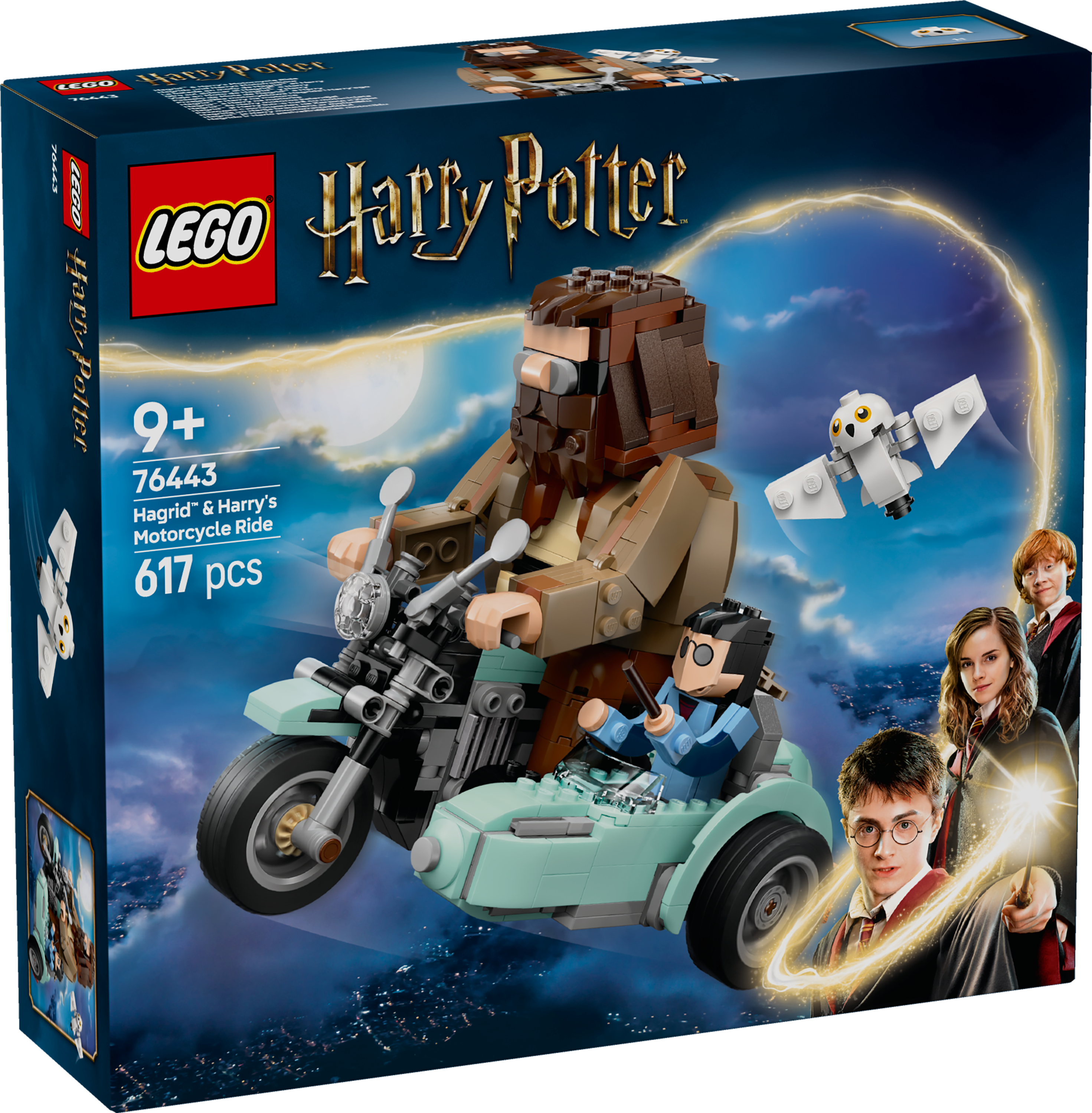 lego harry potter deathly hallows part 1 tent LEGO Harry Potter Hagrid Harry S Motorcycle Ride Magical 76443 Building Set – lego certified store