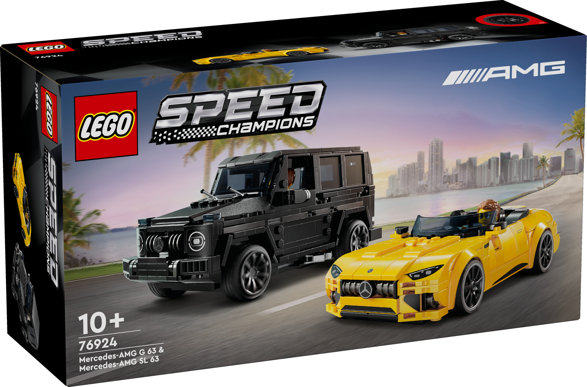 LEGO Speed Champions Mercedes Amg G 63 Mercedes Amg Sl 63 76924