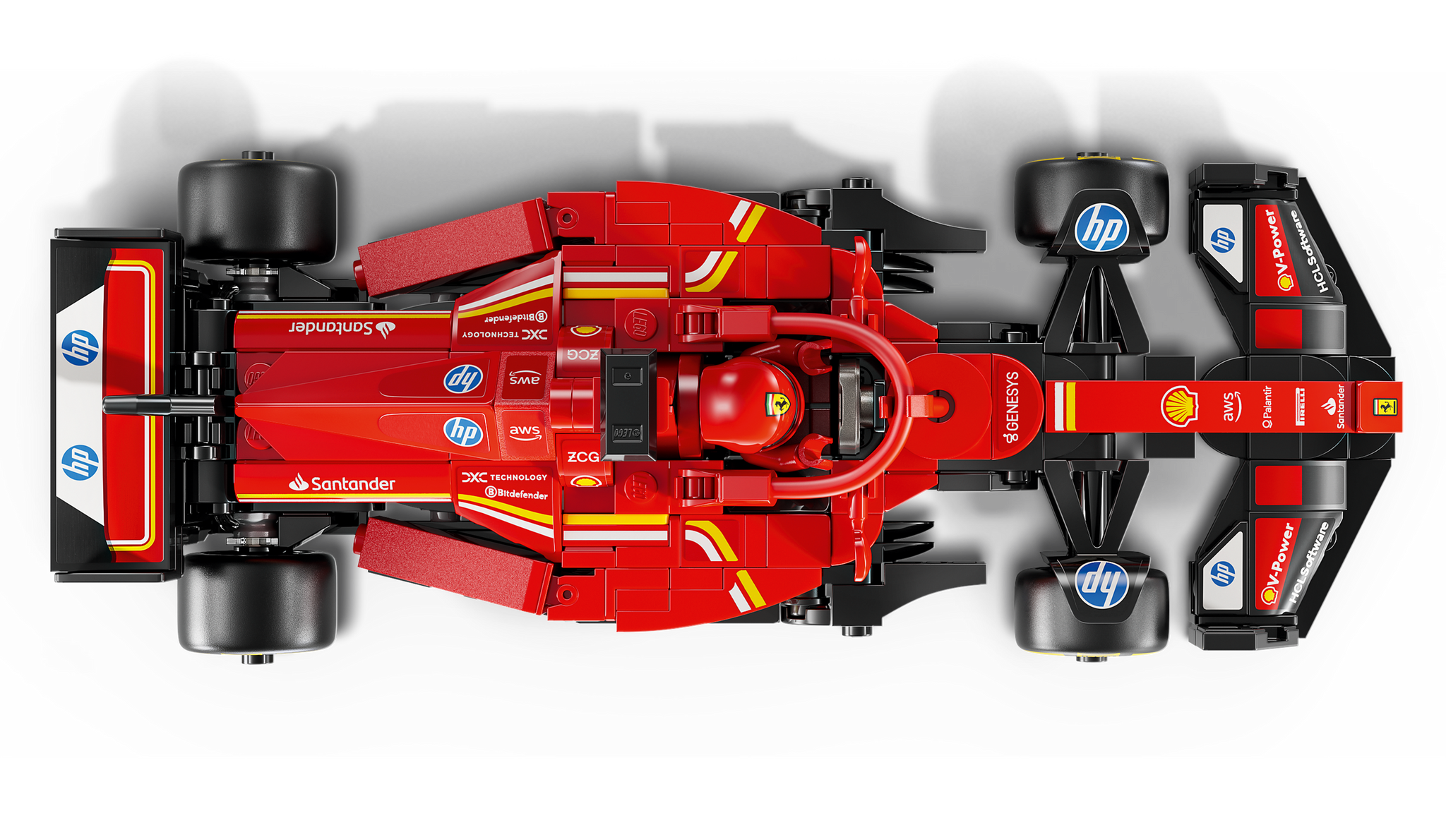 LEGO Speed Champions Ferrari Sf 24 F1 Race Car Driver 77242
