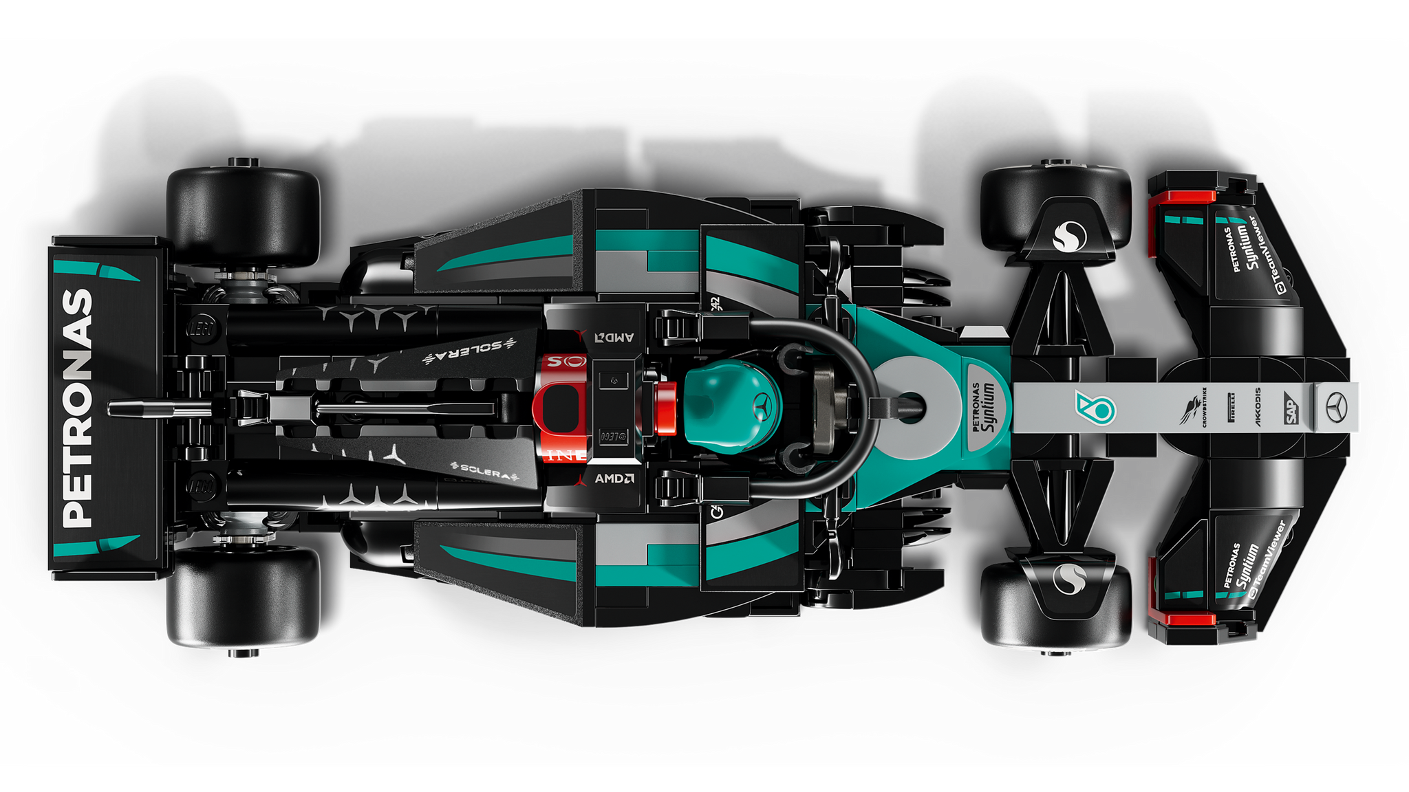 ベジット SEC LEGO Speed Champions Mercedes Amg F1 W15 Race Car 77244 Building