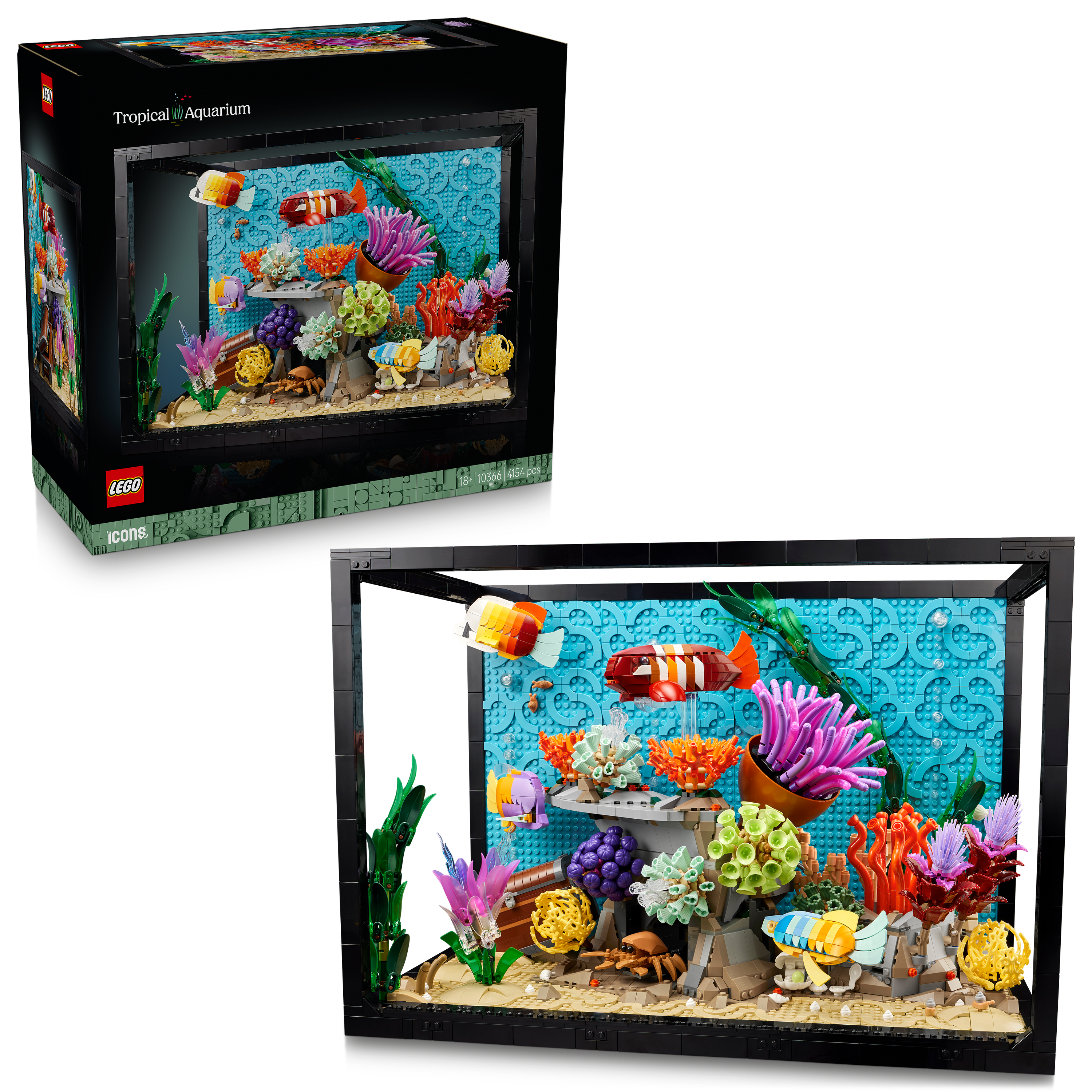LEGO Tropical Aquarium – Buy Fish Tank Decor